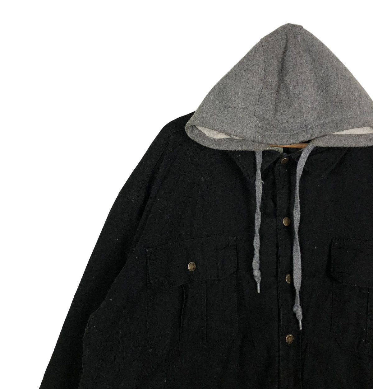 Japanese Brand 🔥VINTAGE CHORE WORK JACKET DICKIES USA DUCK CANVAS Size US XXL / EU 58 / 5 - 7 Thumbnail