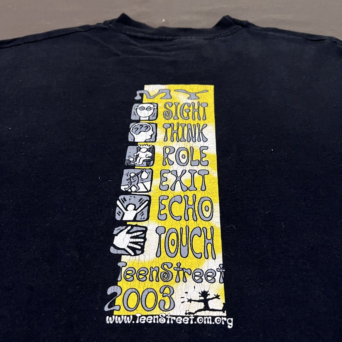Vintage Vintage rediscovering Jesus TeenStreet Keith Haring style Size US L / EU 52-54 / 3 - 6 Thumbnail