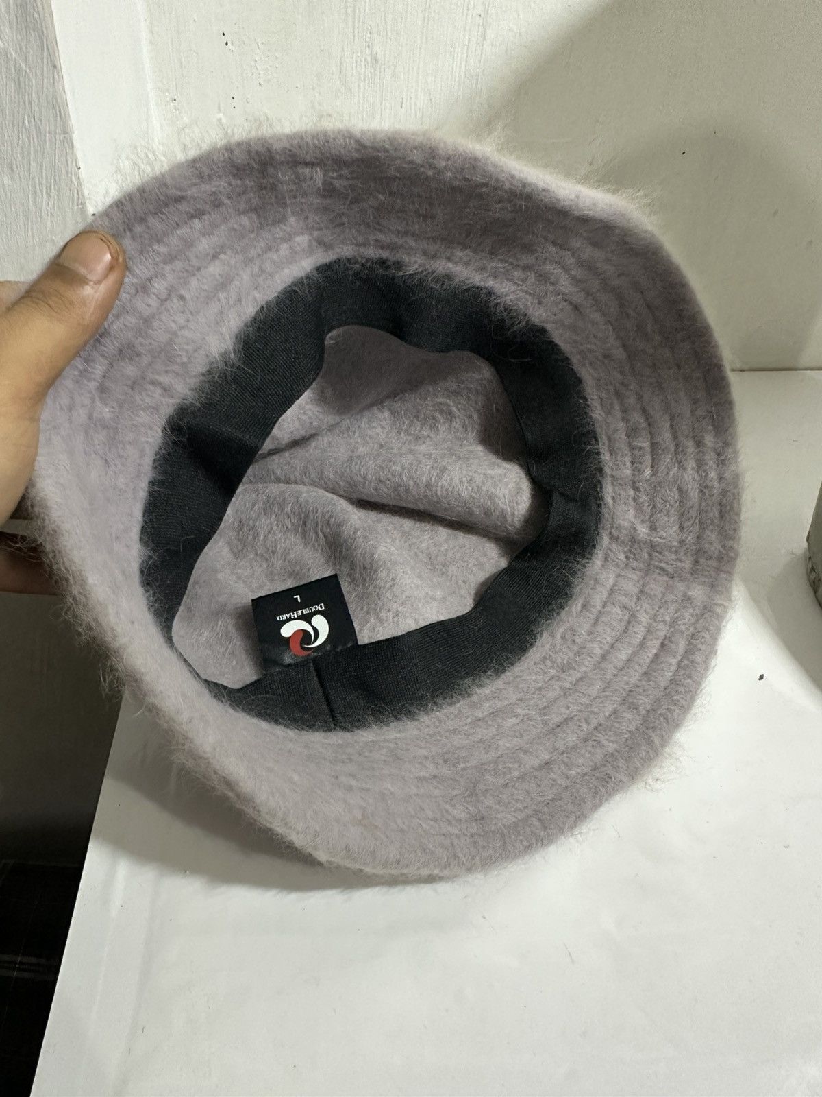 Japanese Brand Double Hard angora mohair bucket Hats Size ONE SIZE - 7 Thumbnail