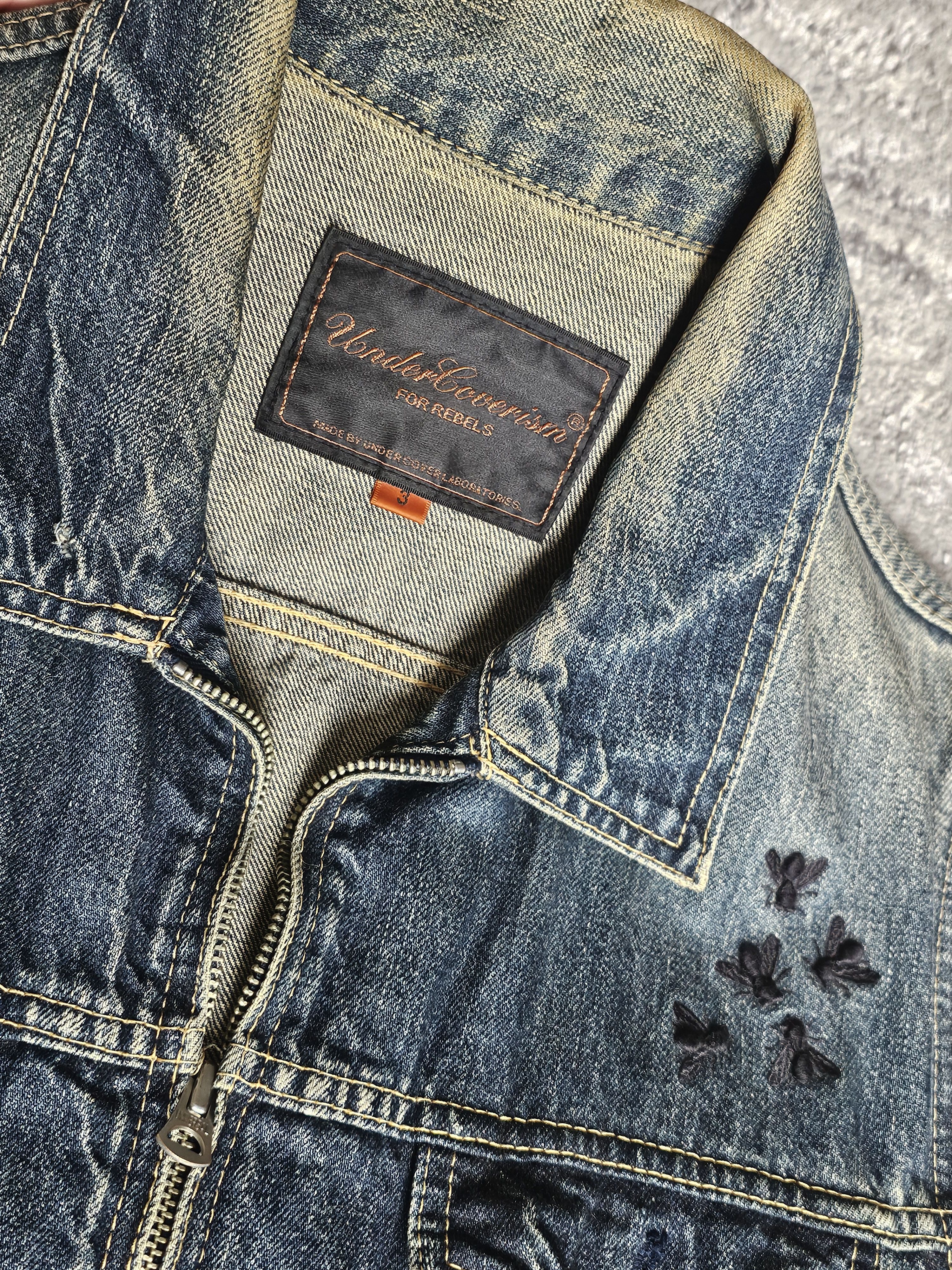 Undercover Bug Denim Jacket AW06 GuruGuru