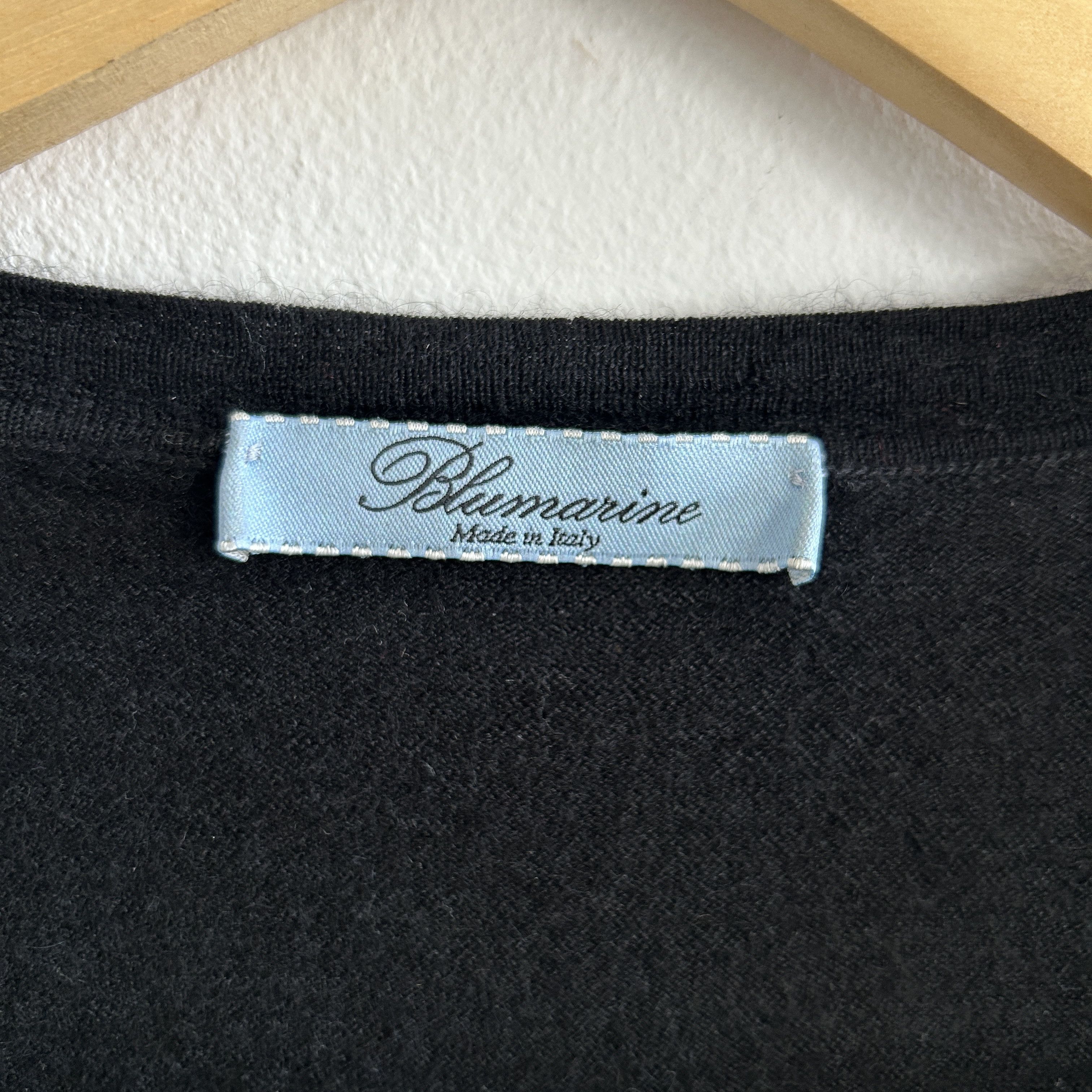 Blumarine intage Y2K Blumarine Cashmere Silk Cardigan Top Size XL / US 12-14 / IT 48-50 - 14 Thumbnail