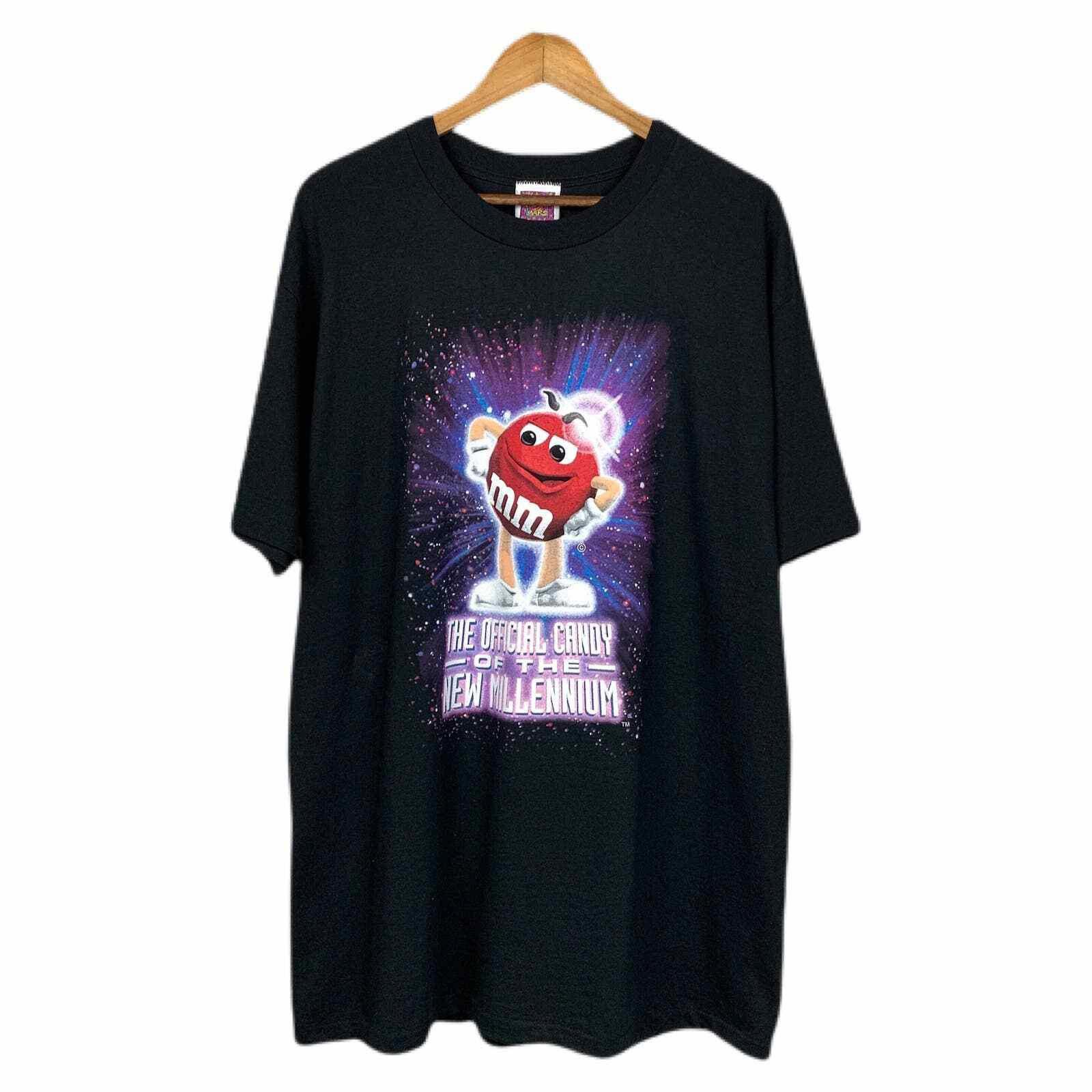 Other 2000 Y2K M&M’s Candy Millennium Black T Shirt XL Size US XL / EU 56 / 4 - 1 Thumbnail