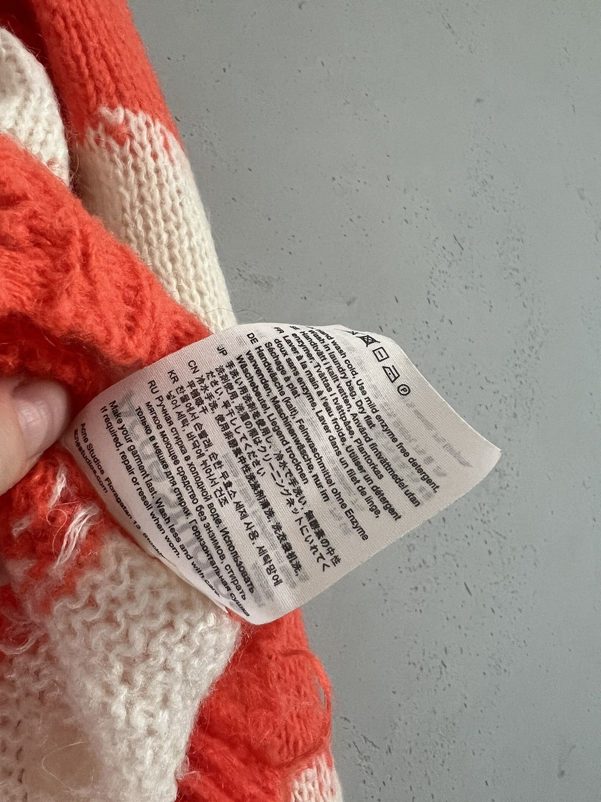 Acne Studios × Designer Very rare acne studios Kurt Cobain sweater Size US M / EU 48-50 / 2 - 3 Thumbnail
