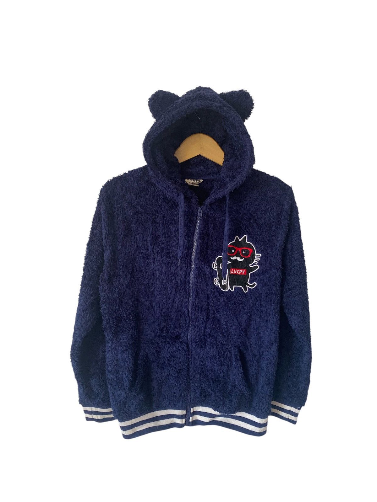 If Six Was Nine × Japanese Brand Japanese Lucpy Disigner Fleece Hooded Size US M / EU 48-50 / 2 - 3 Thumbnail