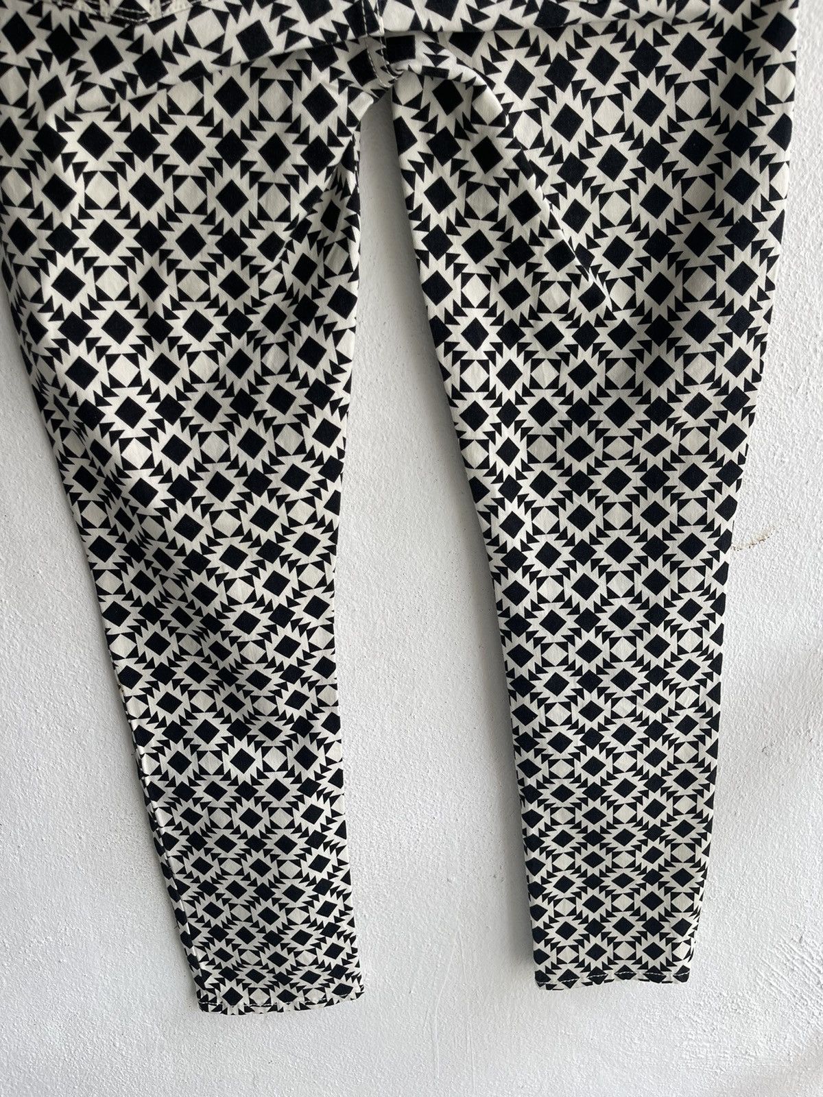 Japanese Brand Inspired “Hysteric Glamour Houndstooth Skinny Pants” Size 29" - 10 Thumbnail