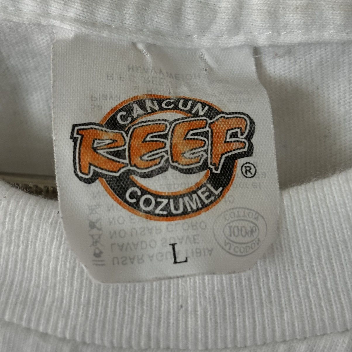 REEF Vintage 80s Hardrock Cafe Cozumel Mexico Size US L / EU 52-54 / 3 - 5 Thumbnail