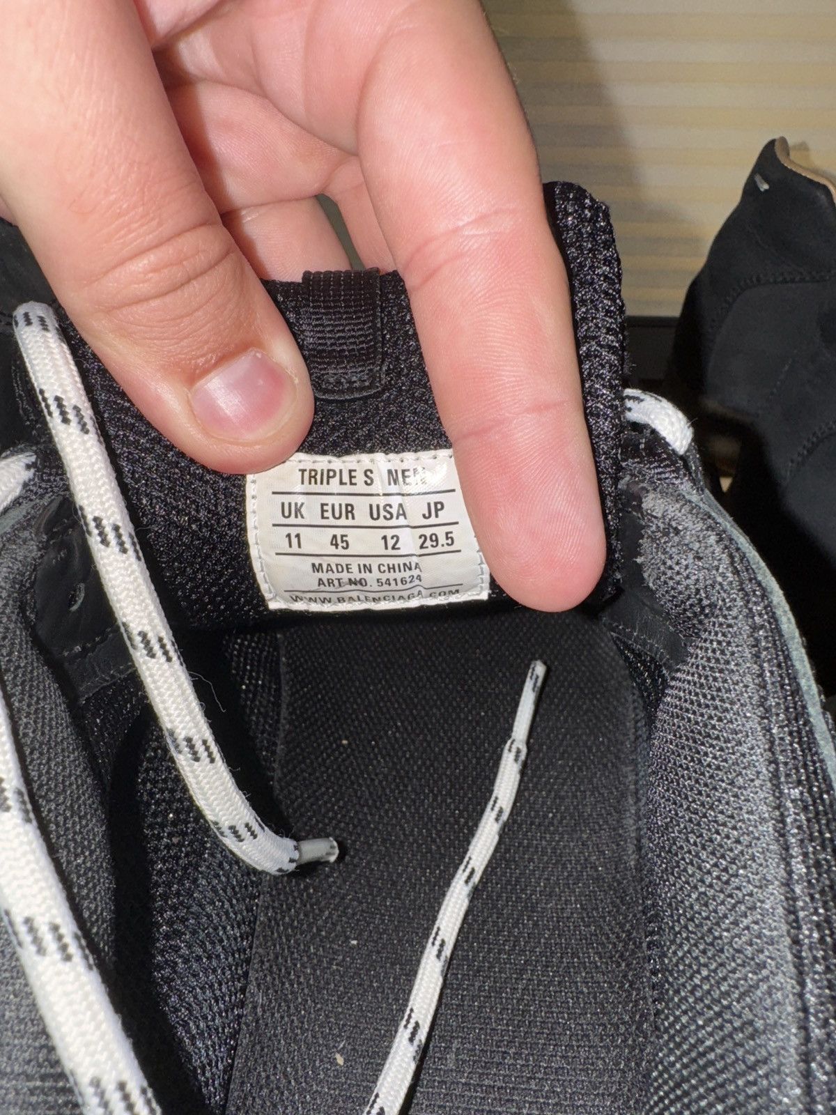Balenciaga Balenciaga Triple S Clear Sole Size US 12 / EU 45 - 7 Thumbnail