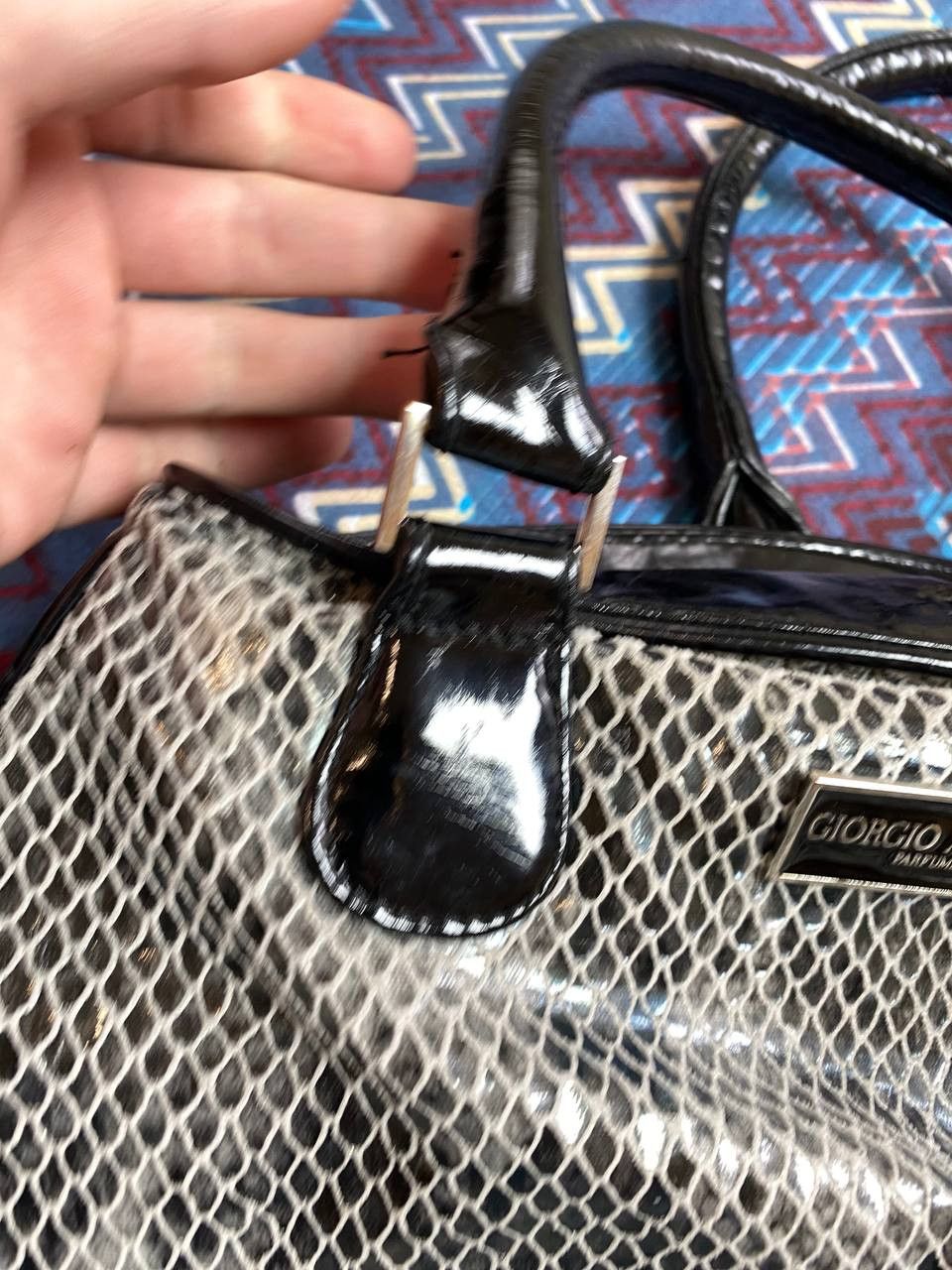 Armani × Giorgio Armani × Vintage Giorgio Armani Bag Python Size ONE SIZE - 18 Thumbnail