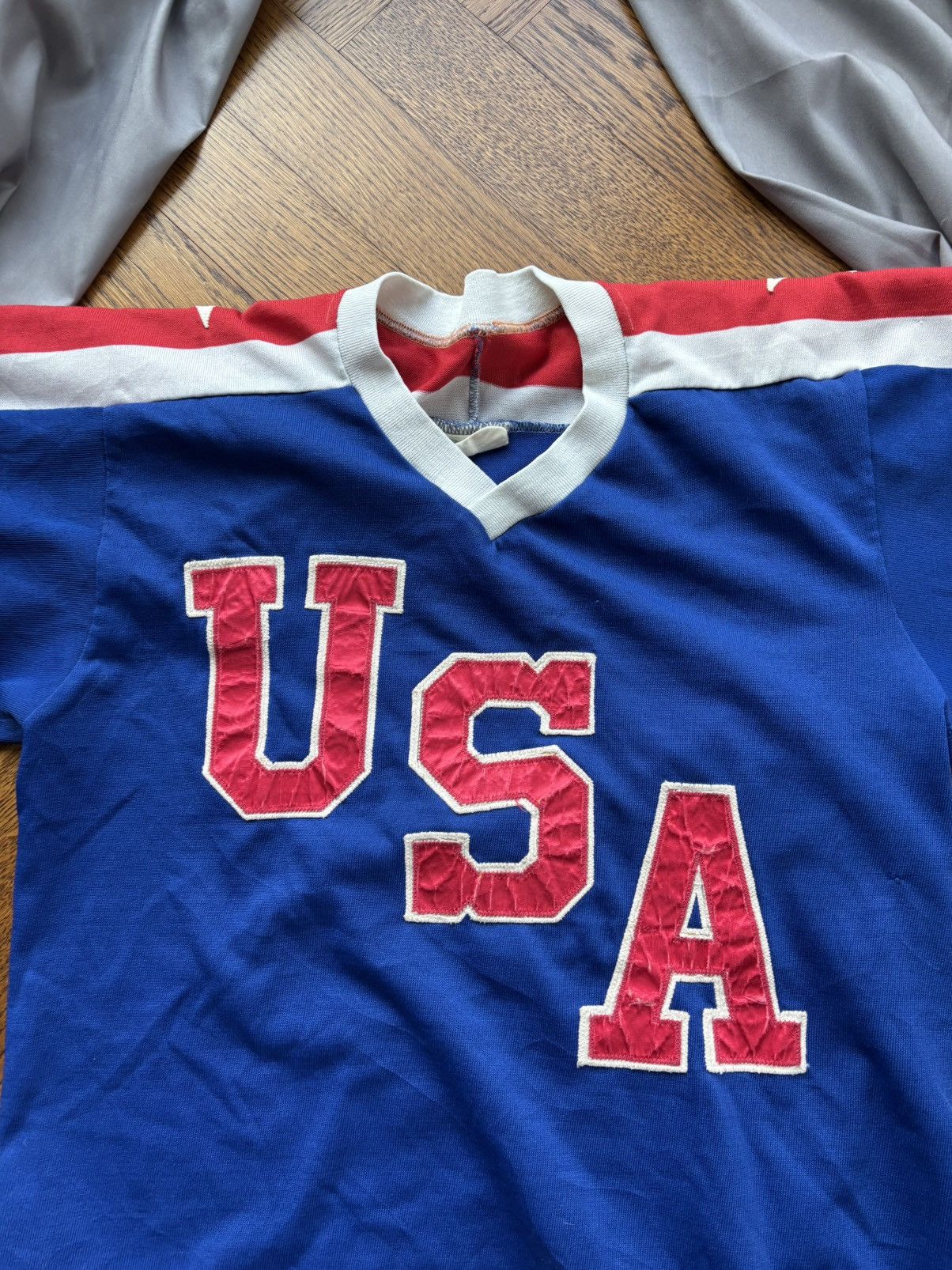 USA Olympics × Vintage 1984 Team USA Hockey Jersey 1980s Vintage Cooper Patches Size US S / EU 44-46 / 1 - 5 Thumbnail
