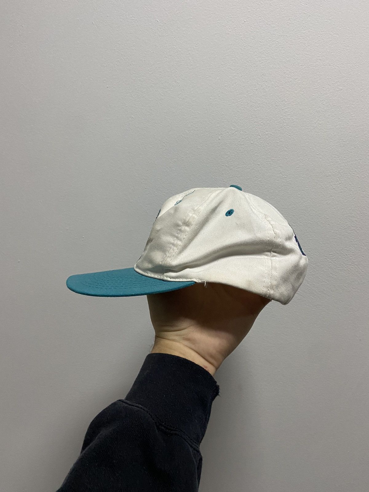 NBA × Vintage Charlotte hornets cap big logo vintage NBA Size ONE SIZE - 3 Thumbnail