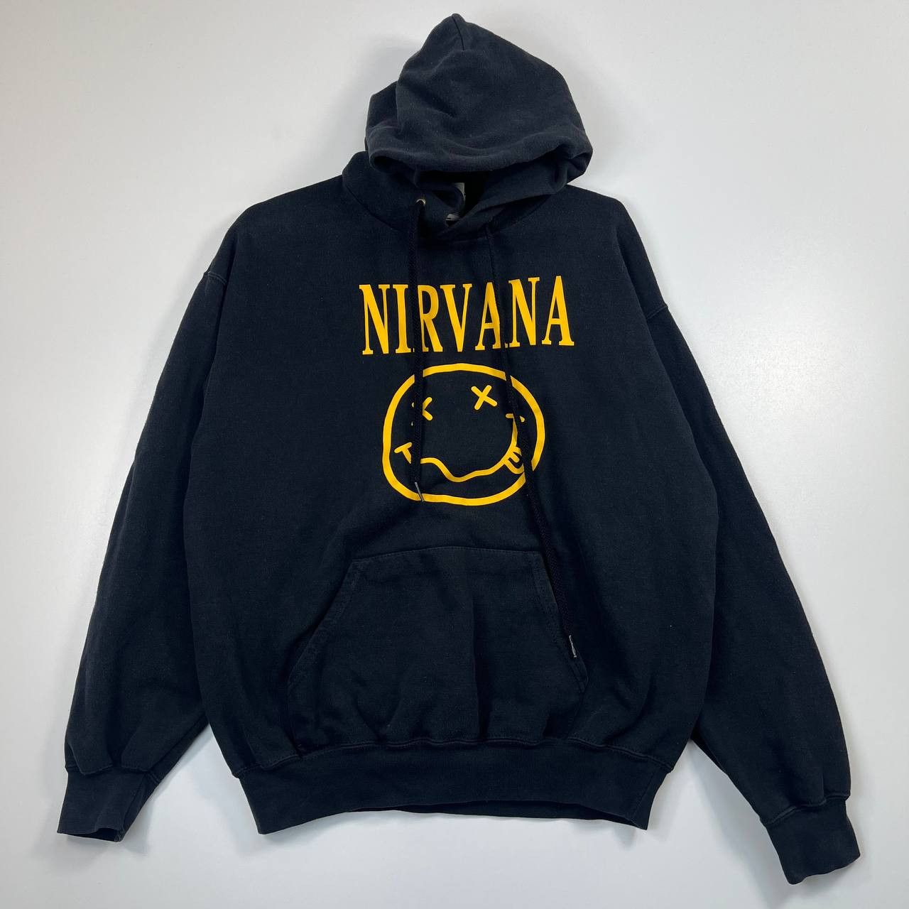 Other Nirvana Smiley Face Hoodie Vintage Band Graphic Pullover M Size US M / EU 48-50 / 2 - 1 Thumbnail