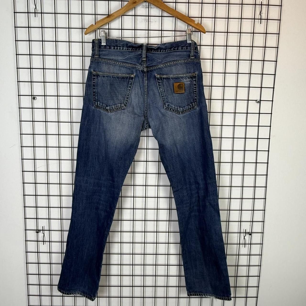 Carhartt Carhartt Blue Jeans Trousers Vintage Workwear Pants Size US 34 / EU 50 - 1 Thumbnail