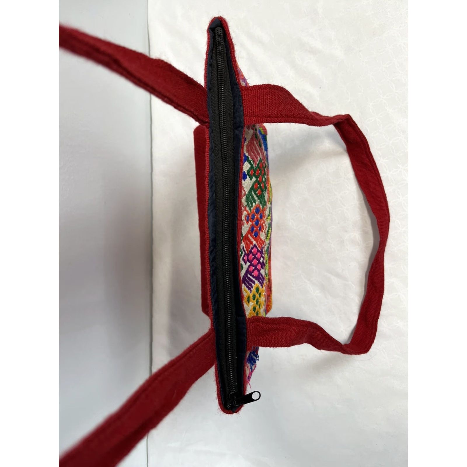 Etro VINTAGE Unbranded Needlepoint Floral Small Tote Purse Bag Boho Retro Women Size ONE SIZE - 4 Thumbnail