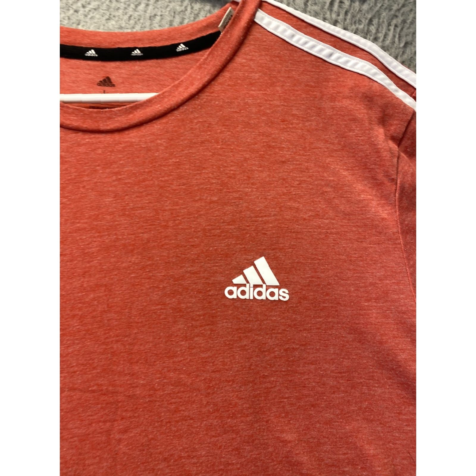 Adidas Adidas Climalite Logo T Shirt mens L Brick Active Athletic sports 112-15 Size US L / EU 52-54 / 3 - 2 Thumbnail