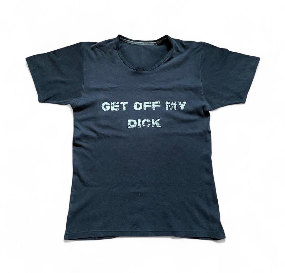 Band Tees VINTAGE 90S SEXY TEE GET OFF MY DICK PENIS FUNNY PORNO STAR Size US M / EU 48-50 / 2 - 1 Thumbnail
