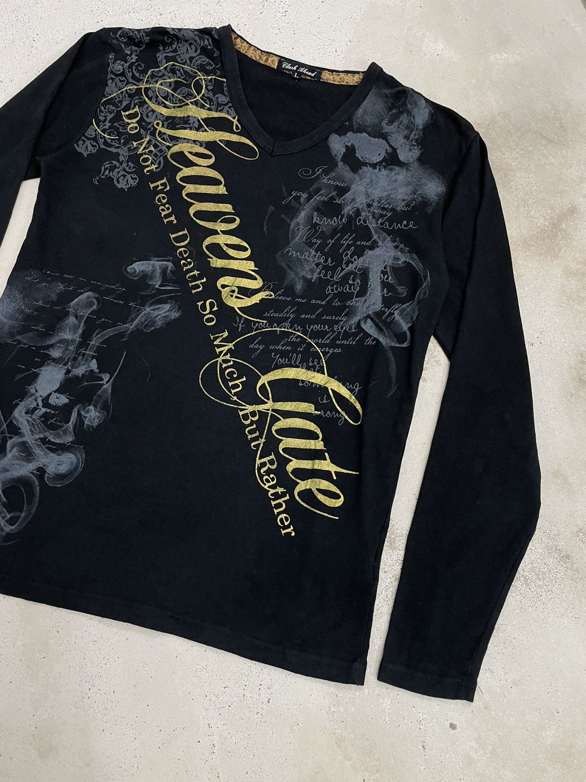 If Six Was Nine Clash Ahead Art Graphic Abstract Heaven Gate Smoke Size US L / EU 52-54 / 3 - 4 Thumbnail