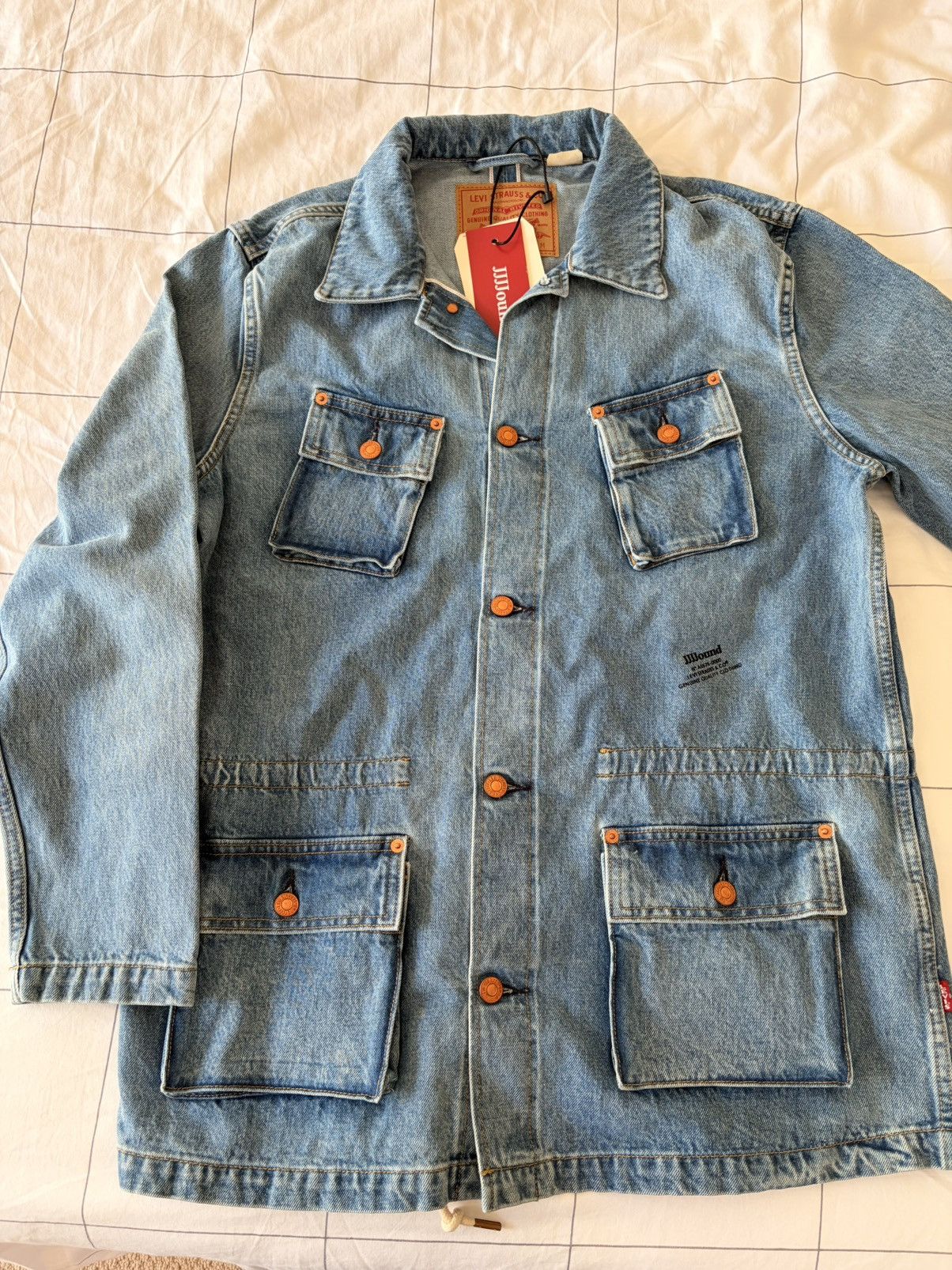 JJJJound × Levi's Levi’s JJJJound Utility Jacket 2023 Size US M / EU 48-50 / 2 - 3 Thumbnail