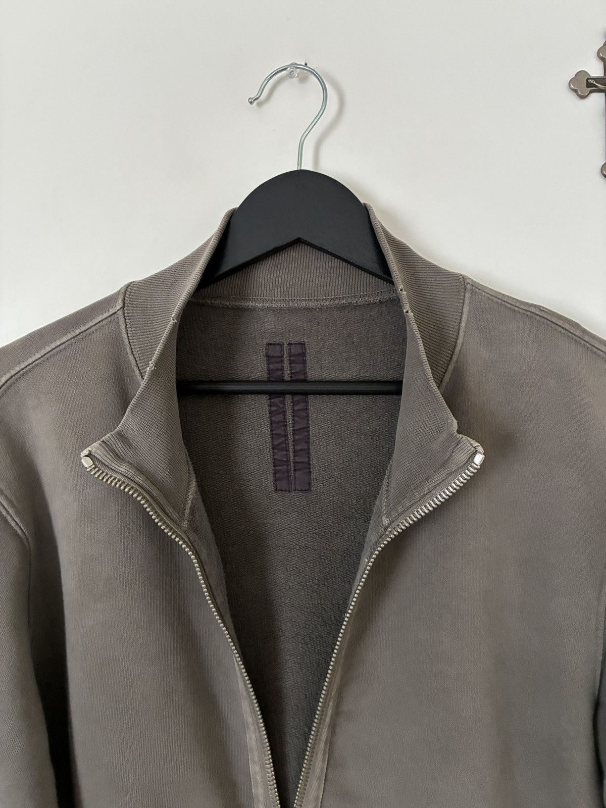 Rick Owens Drkshdw Rick Owens DRKSHDW 2011 Zip Up Track Jacket Size US L / EU 52-54 / 3 - 3 Thumbnail
