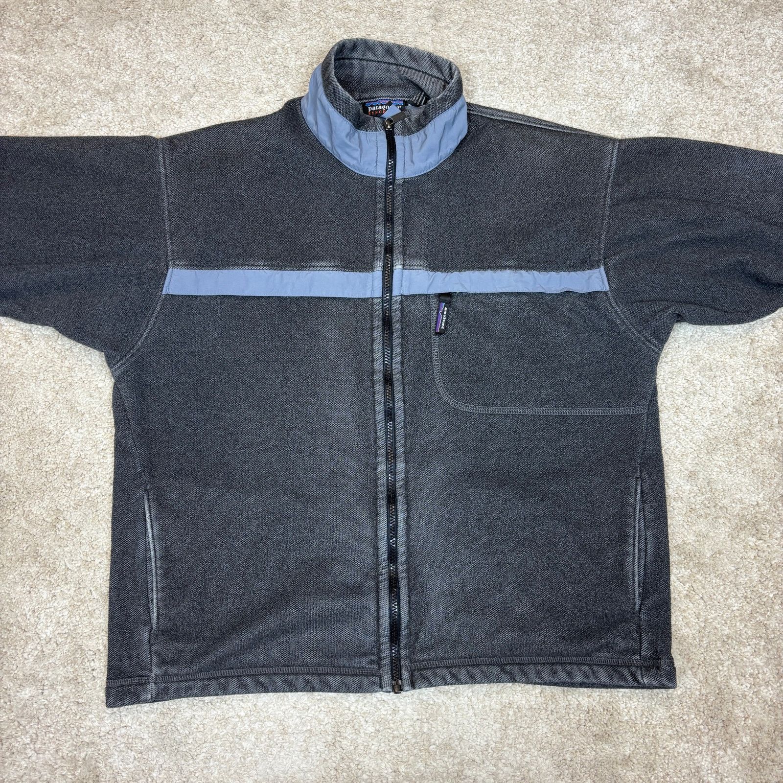 Patagonia Vintage Patagonia Synchilla Polar Basin Jacket Sweater Large Size US L / EU 52-54 / 3 - 2 Thumbnail