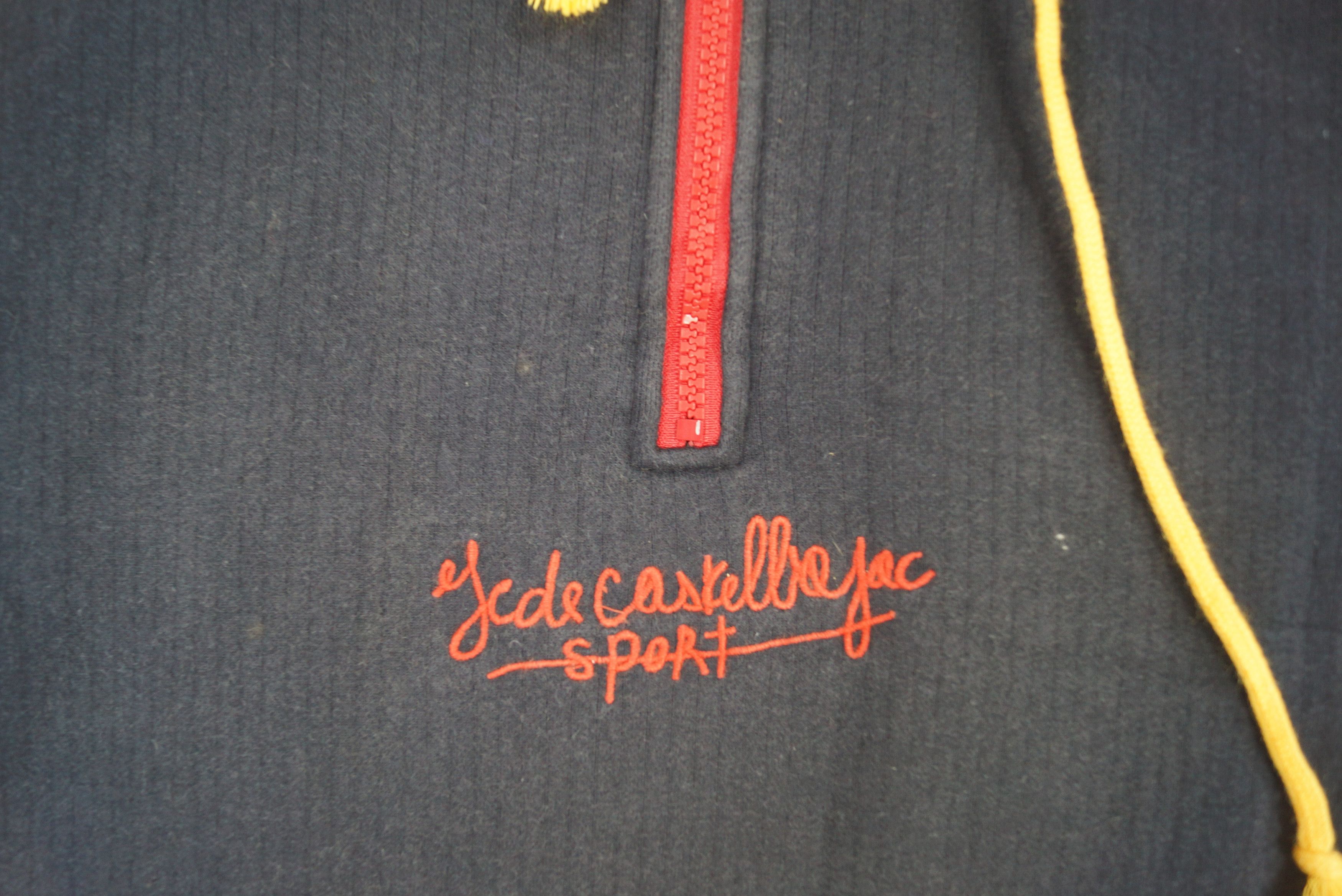 Jean Charles De Castelbajac × Vintage Vintage JC De Catelbajac Sweatshirt Half Zipper Size US M / EU 48-50 / 2 - 2 Thumbnail