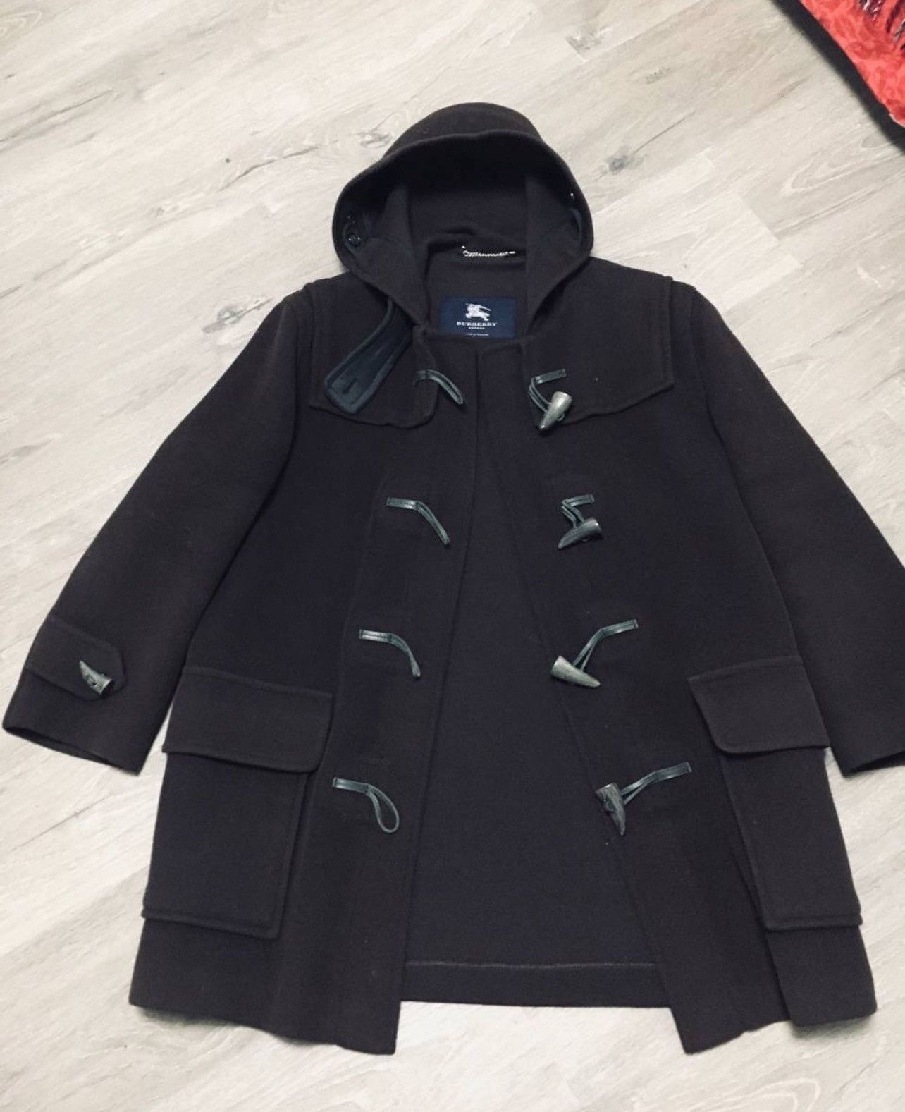 Burberry × Vintage Vintage Burberry Duffle coat Size US M / EU 48-50 / 2 - 2 Thumbnail