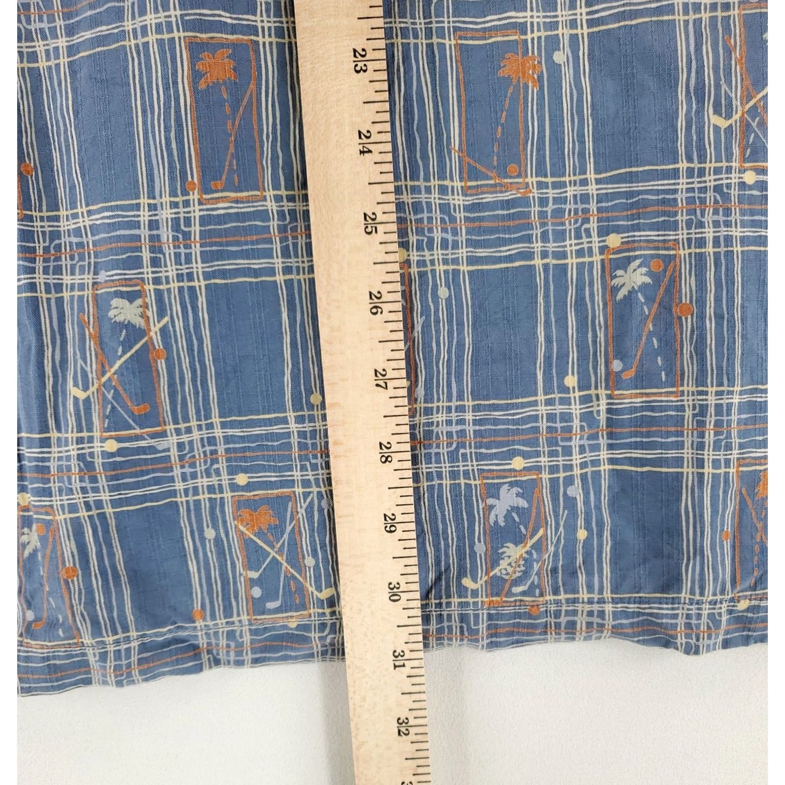 Tori Richard Tori Richard Shirt XL Mens Blue 100% Silk Button Up Short Sleeve Golf Palm Trees Button Up Shirt Blue Mens XL Size US XL / EU 56 / 4 - 6 Thumbnail