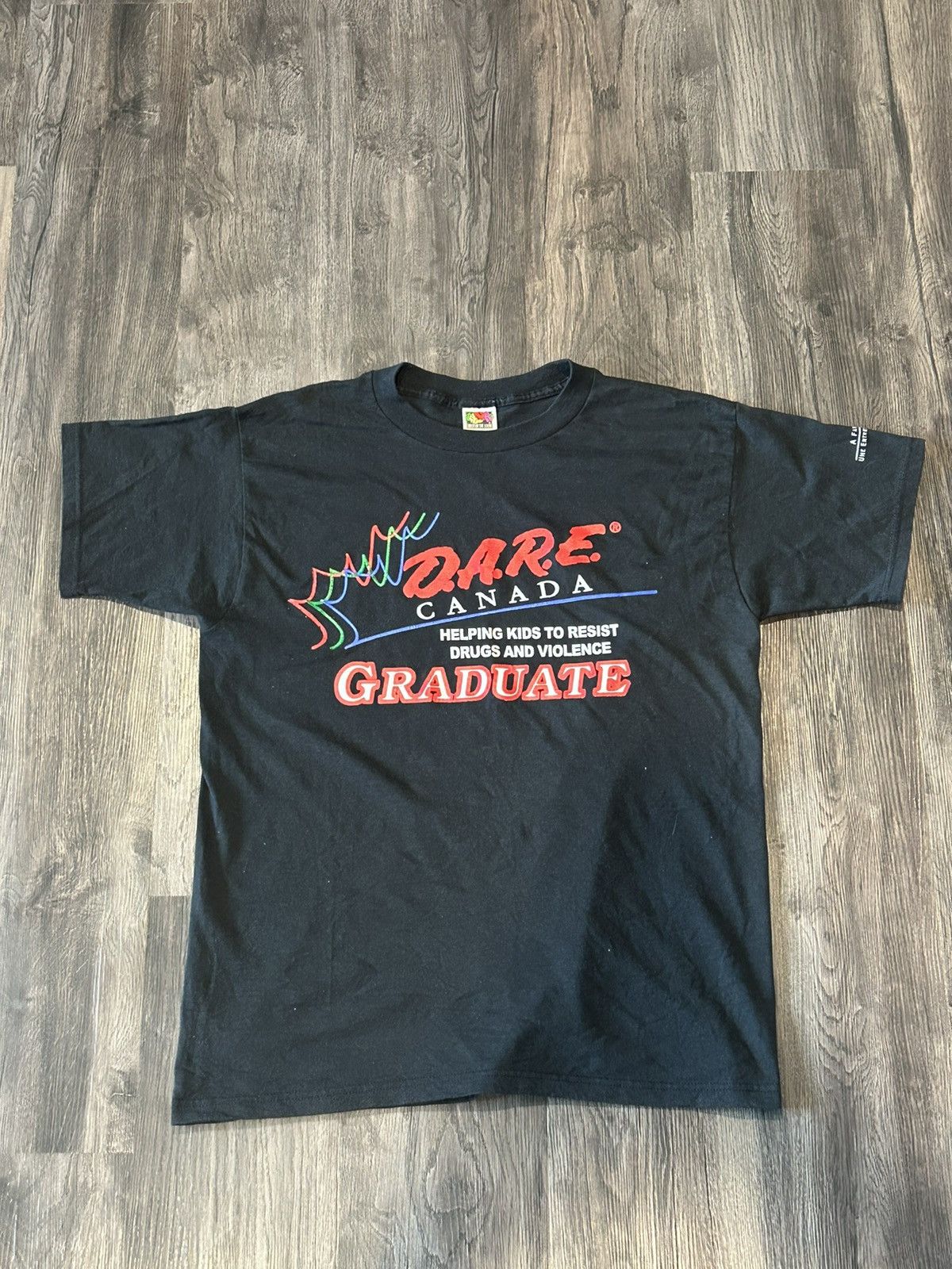 D.A.R.E × Vintage Vintage DARE Canada Graduate Tee Size US L / EU 52-54 / 3 - 1 Thumbnail