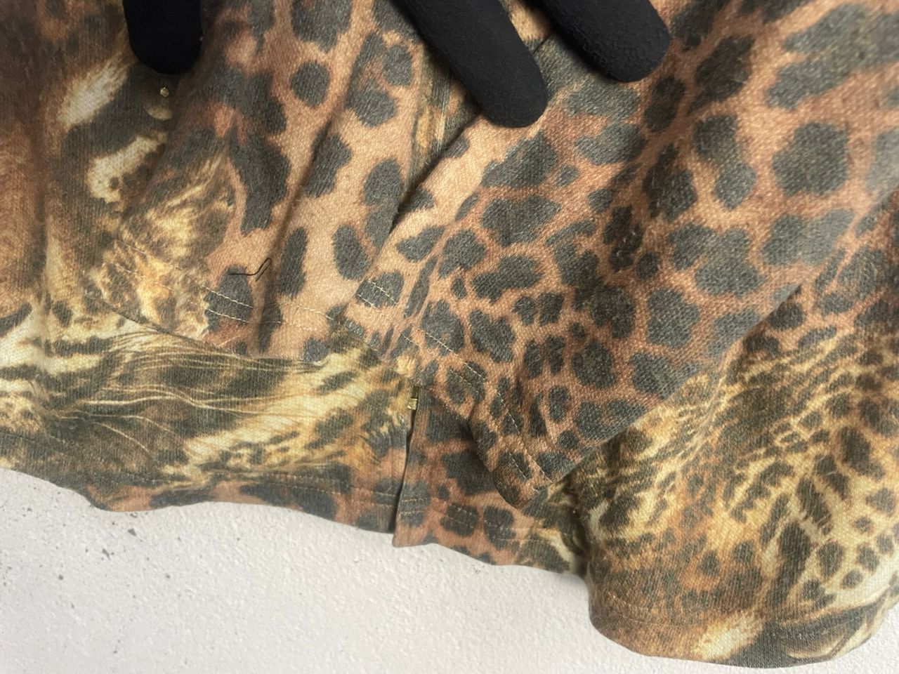 Designer Vintage Leopard Designed Jacket Size M / US 6-8 / IT 42-44 - 2 Thumbnail