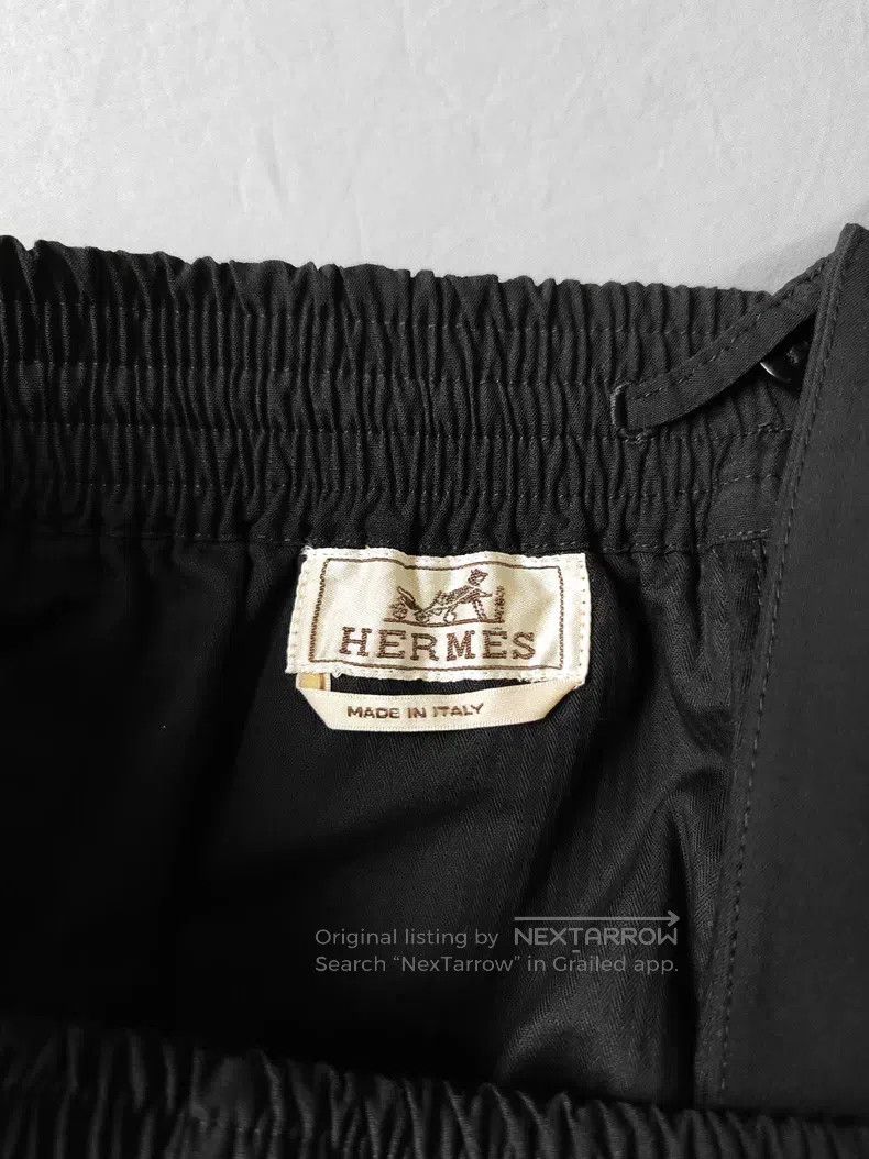 Hermes Hermes Wool casual sport pants, black, 80% wool + 20% mulb Size US 42 / EU 58 - 3 Thumbnail