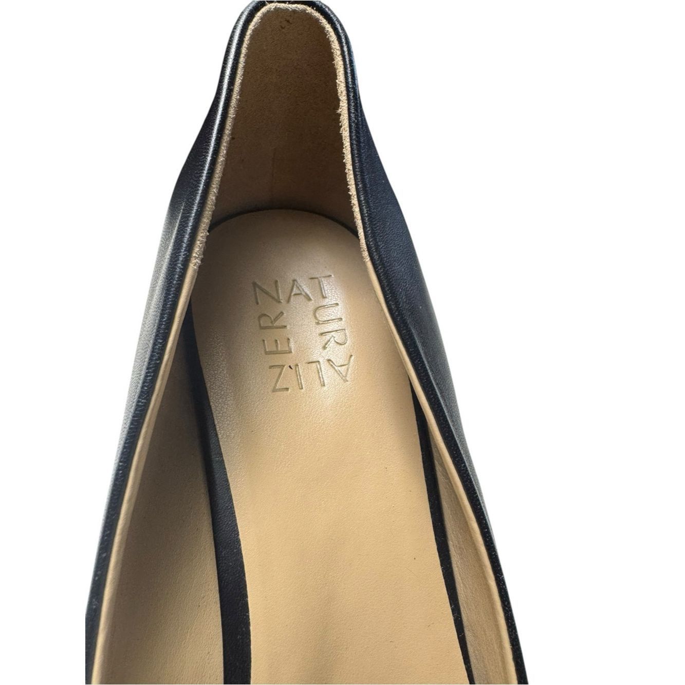 Naturalizer New Naturalizer Everly Black Leather Pump Shoes Size 9.5 N Size US 9.5 / IT 39.5 - 4 Thumbnail