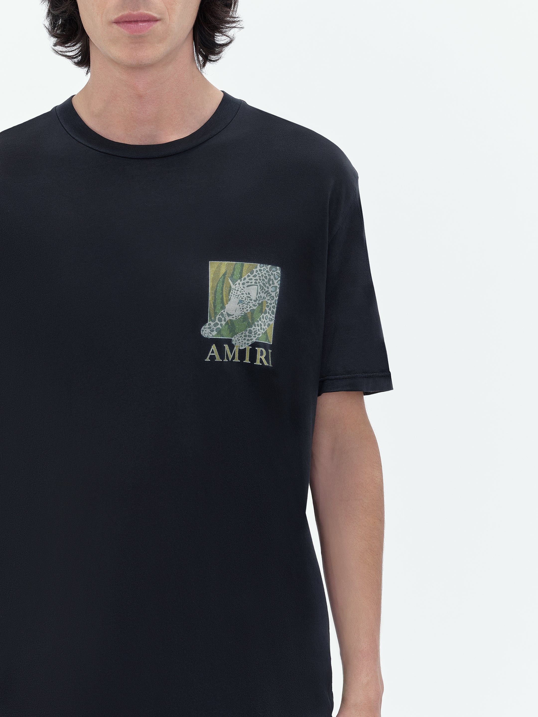 Amiri o1orln1025 Leopard T-Shirt in Black Size US S / EU 44-46 / 1 - 5 Thumbnail