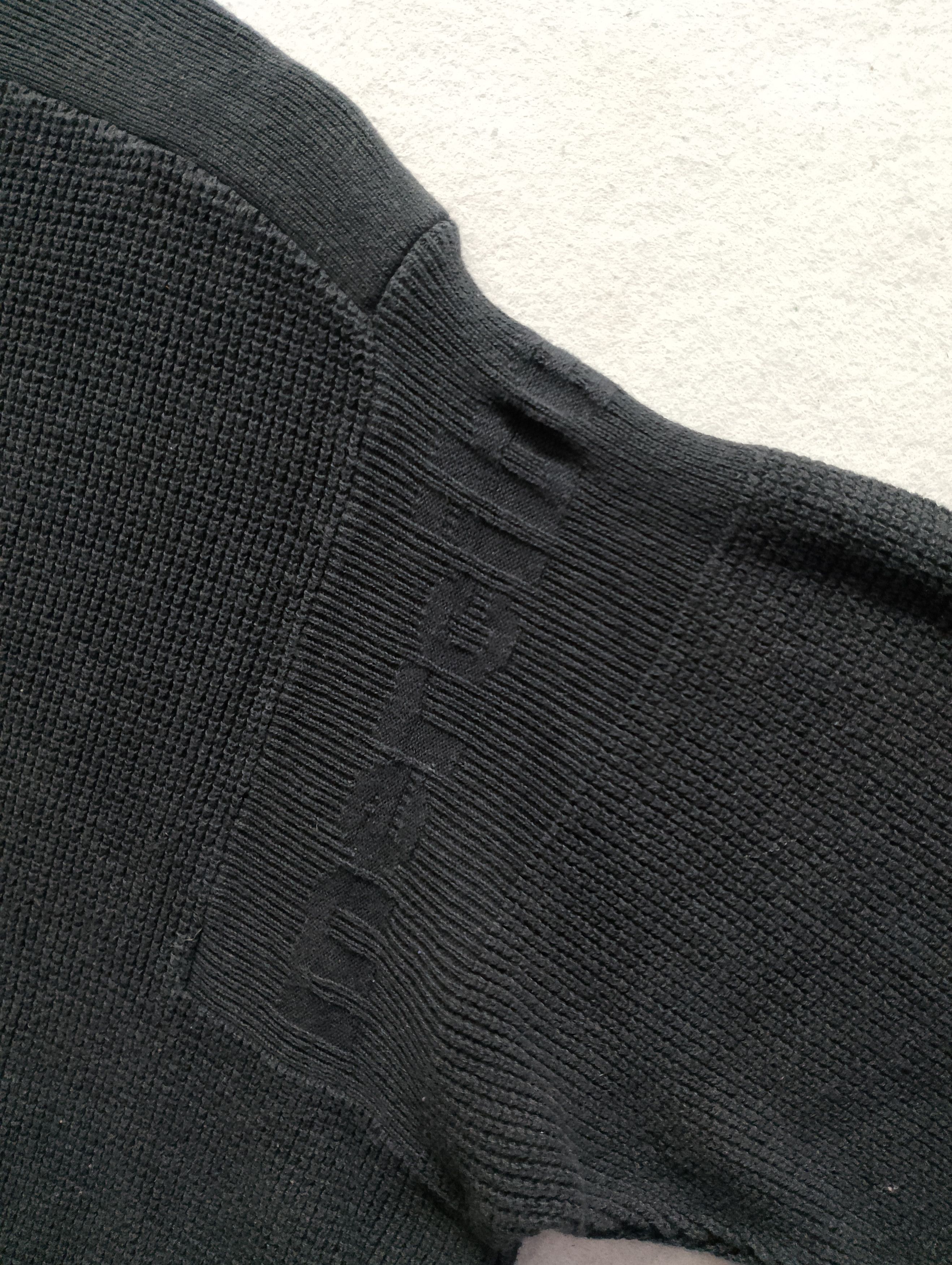 mercibeaucoup mercibeaucoup Issey miyake Black Knit Sweater Size XL / US 12-14 / IT 48-50 - 7 Thumbnail