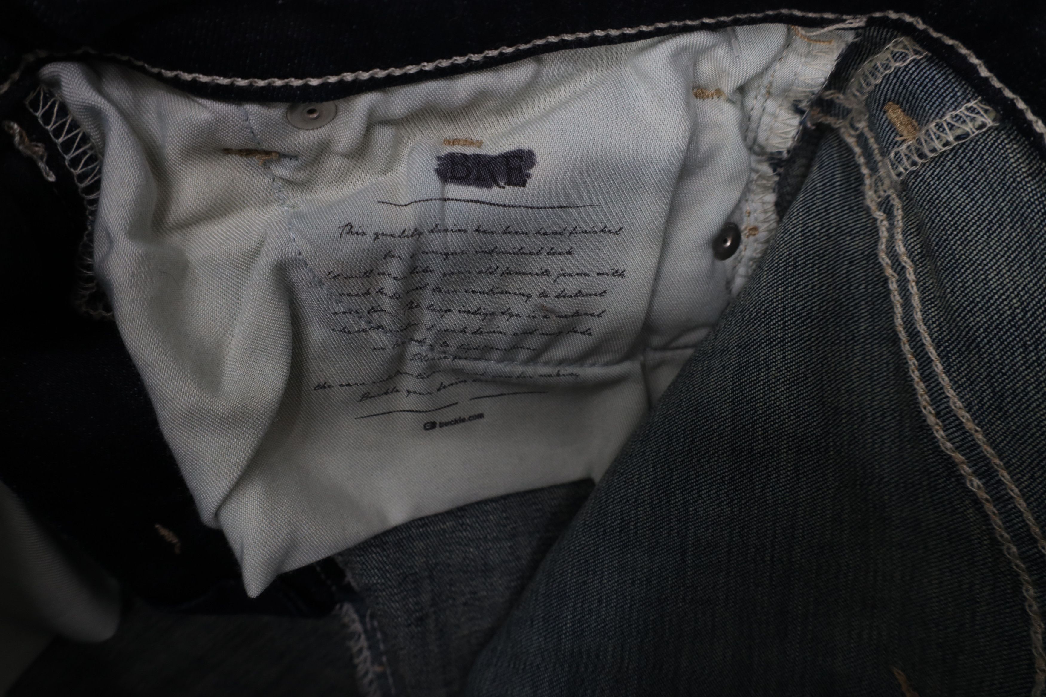 Vintage New Buckle BKE Parker High Rise Bootcut Flared Jeans Blue Size 23" - 11 Thumbnail
