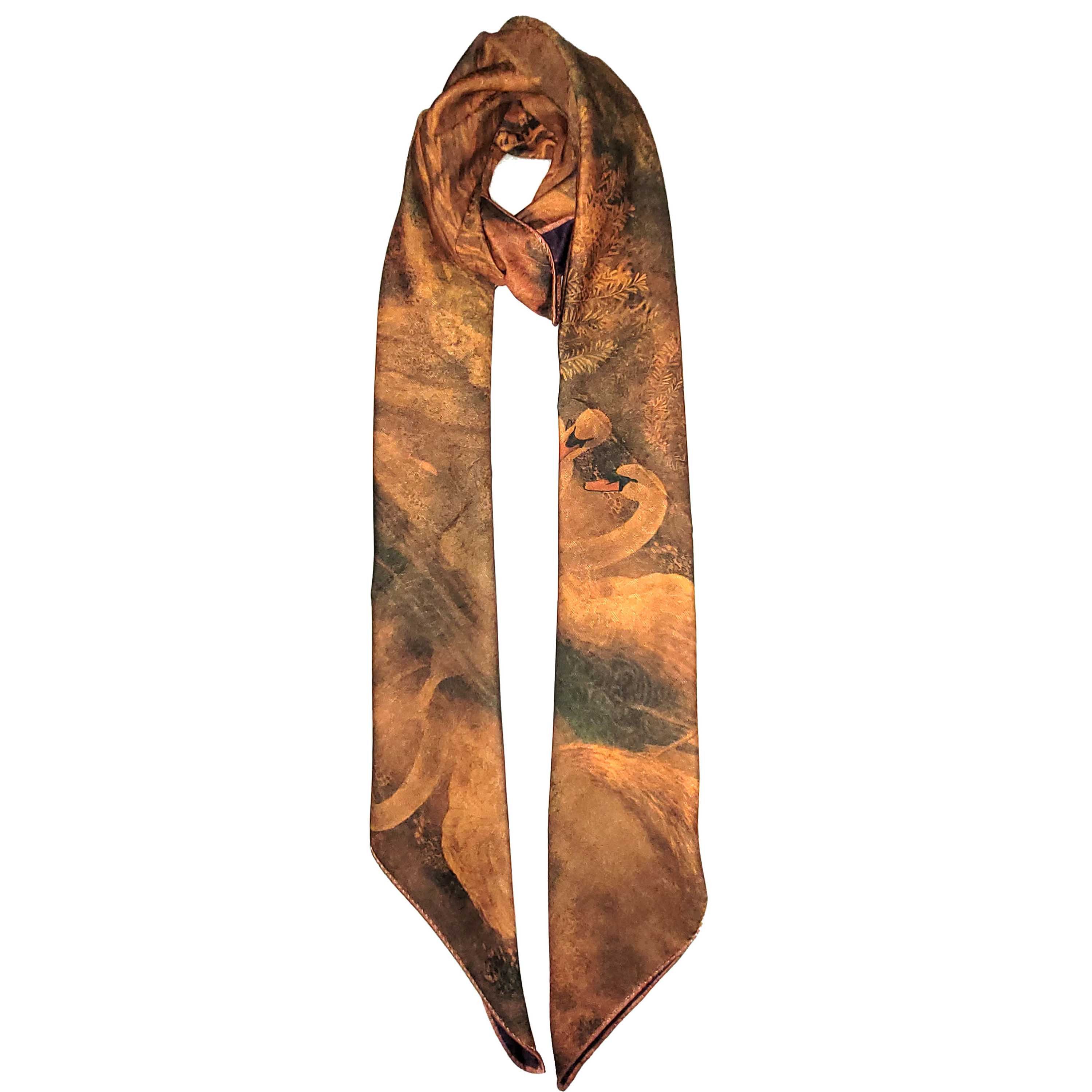 Other NWT Double Sided Silk Scarf 52"x52" Large Square Wrap 3247 Size ONE SIZE - 10 Thumbnail