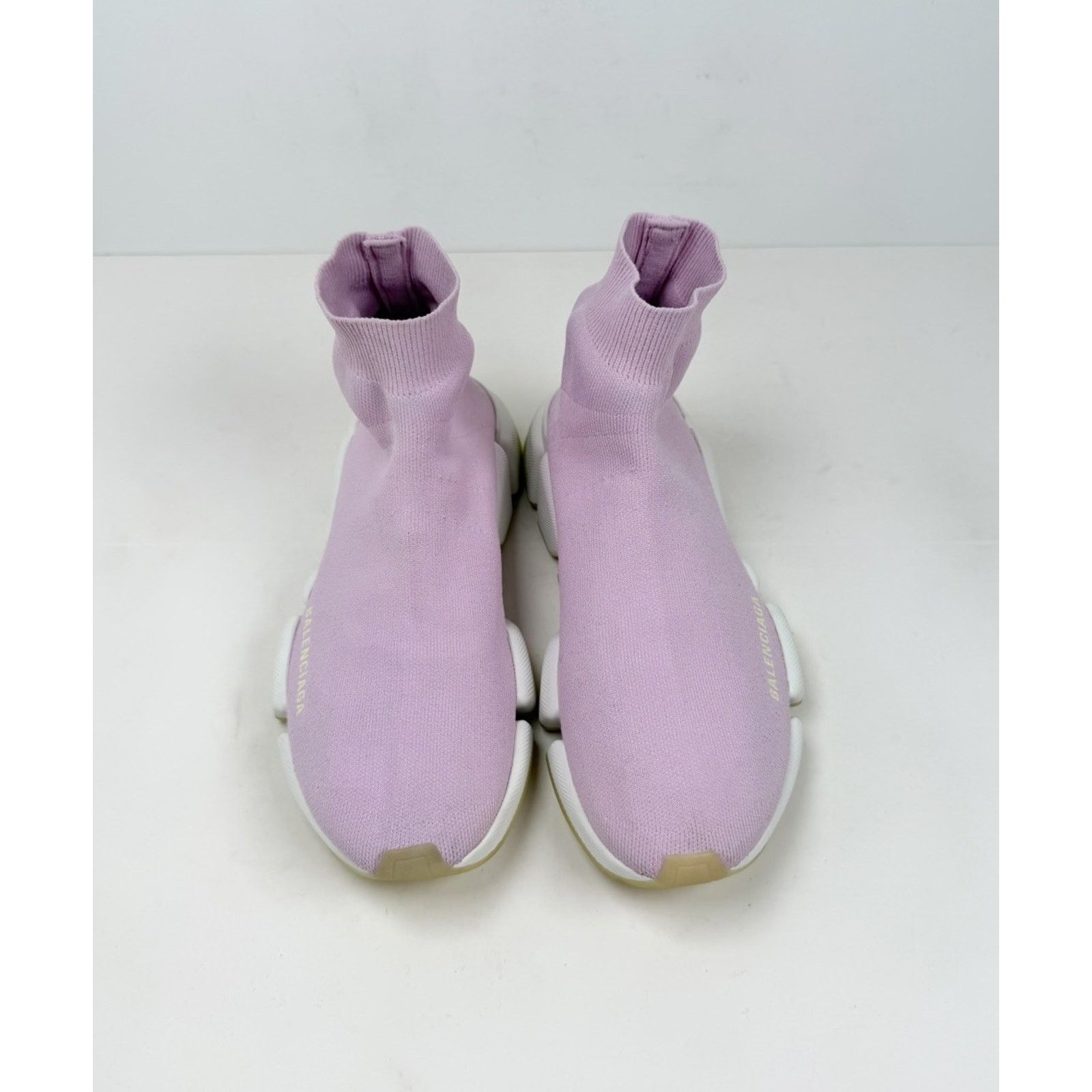 Balenciaga Size 39EU/9W - Balenciaga Pink Translucent Sole Speed Size US 9 / IT 39 - 3 Thumbnail