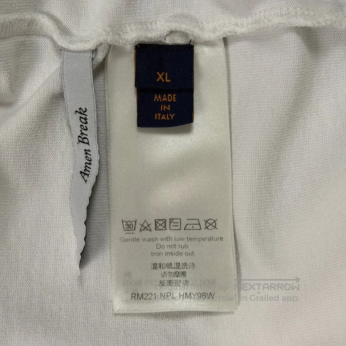 Louis Vuitton LV White Snow Mountain Melt Tee. Size US XL / EU 56 / 4 - 4 Thumbnail