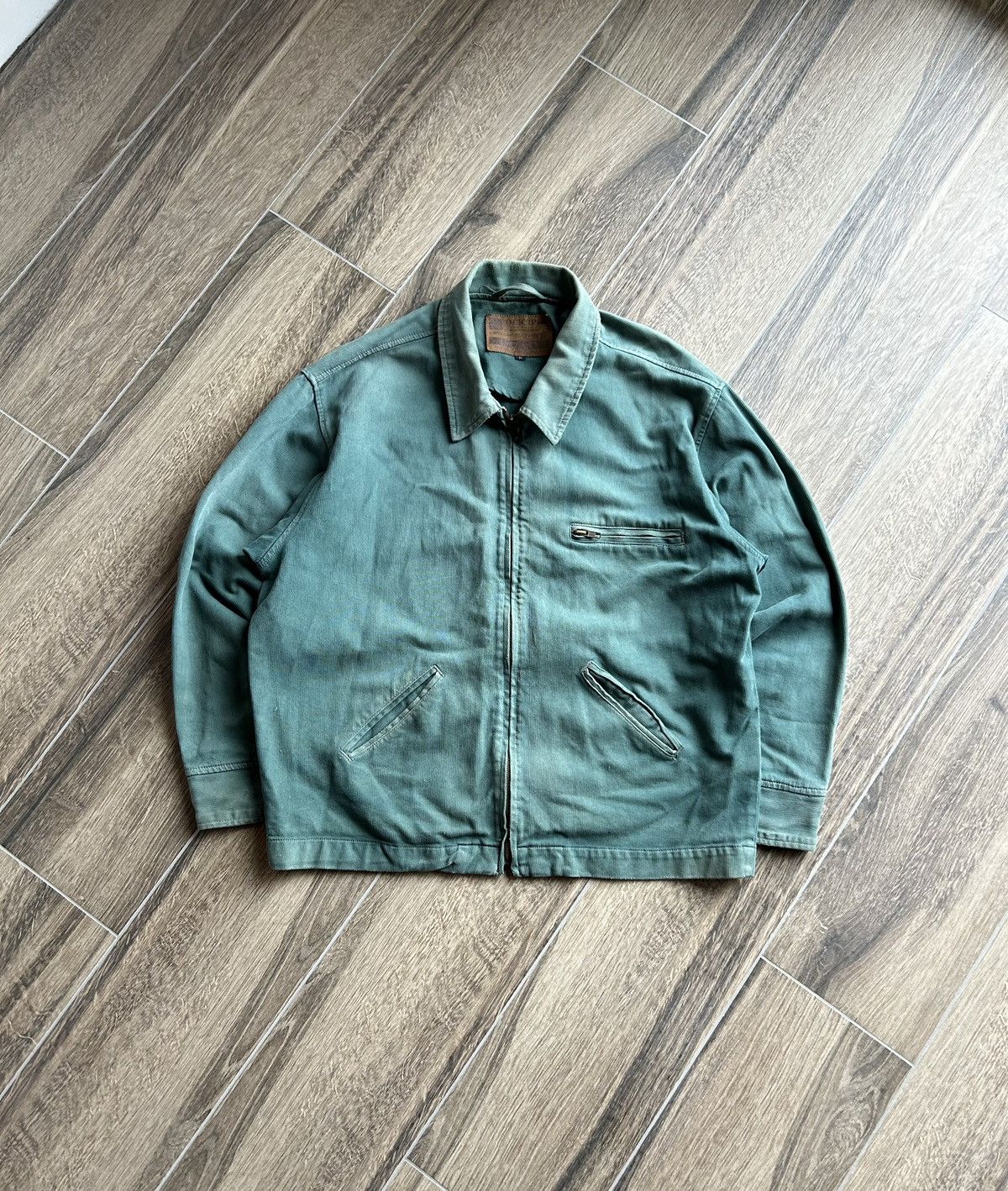 image of Vintage Discipline Genuine Denim Active Jacket Mens (Size Medium)