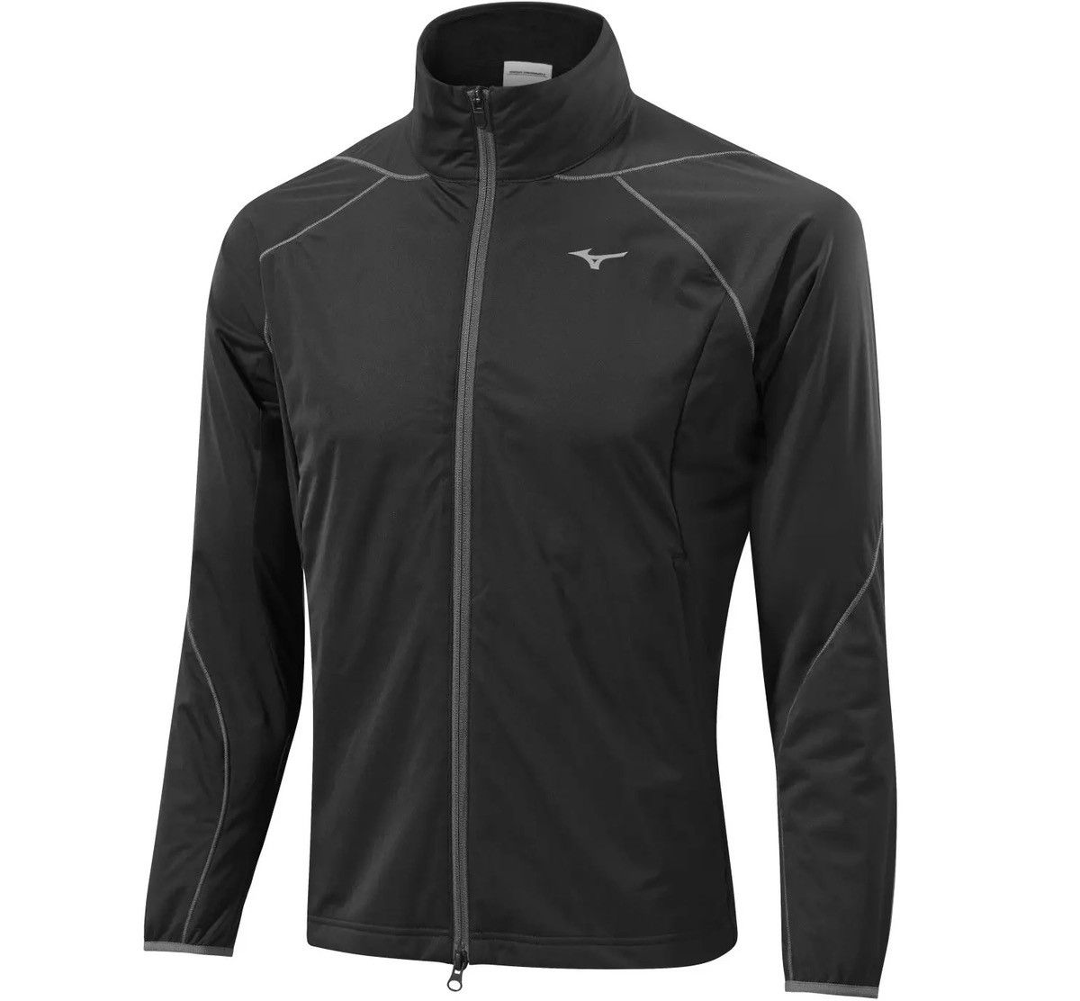 Mizuno Mizuno Running Black Track Jacket Size M Size US M / EU 48-50 / 2 - 1 Thumbnail