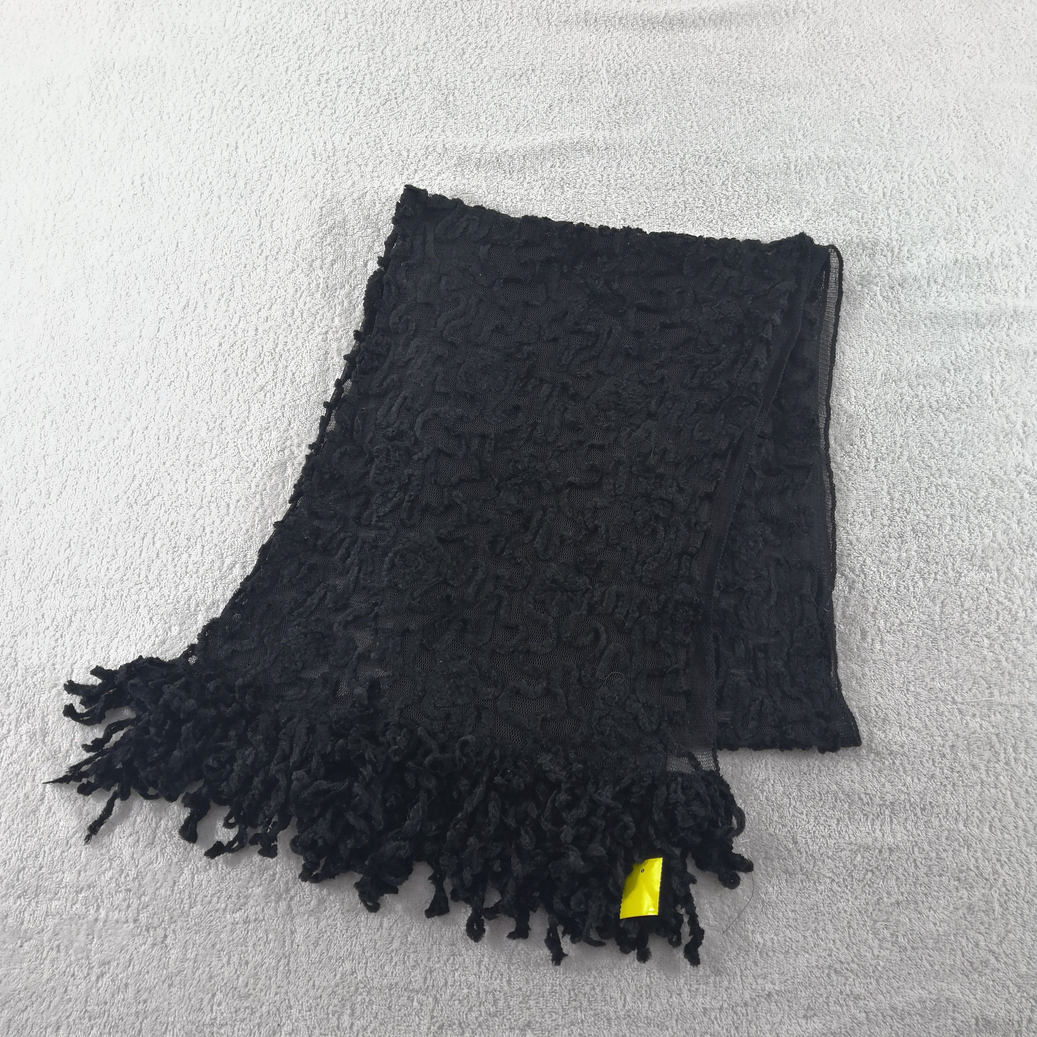 Vintage Vintage Carrera Scarf Wool Mesh Muffler Knit Scarves . Size ONE SIZE - 3 Thumbnail