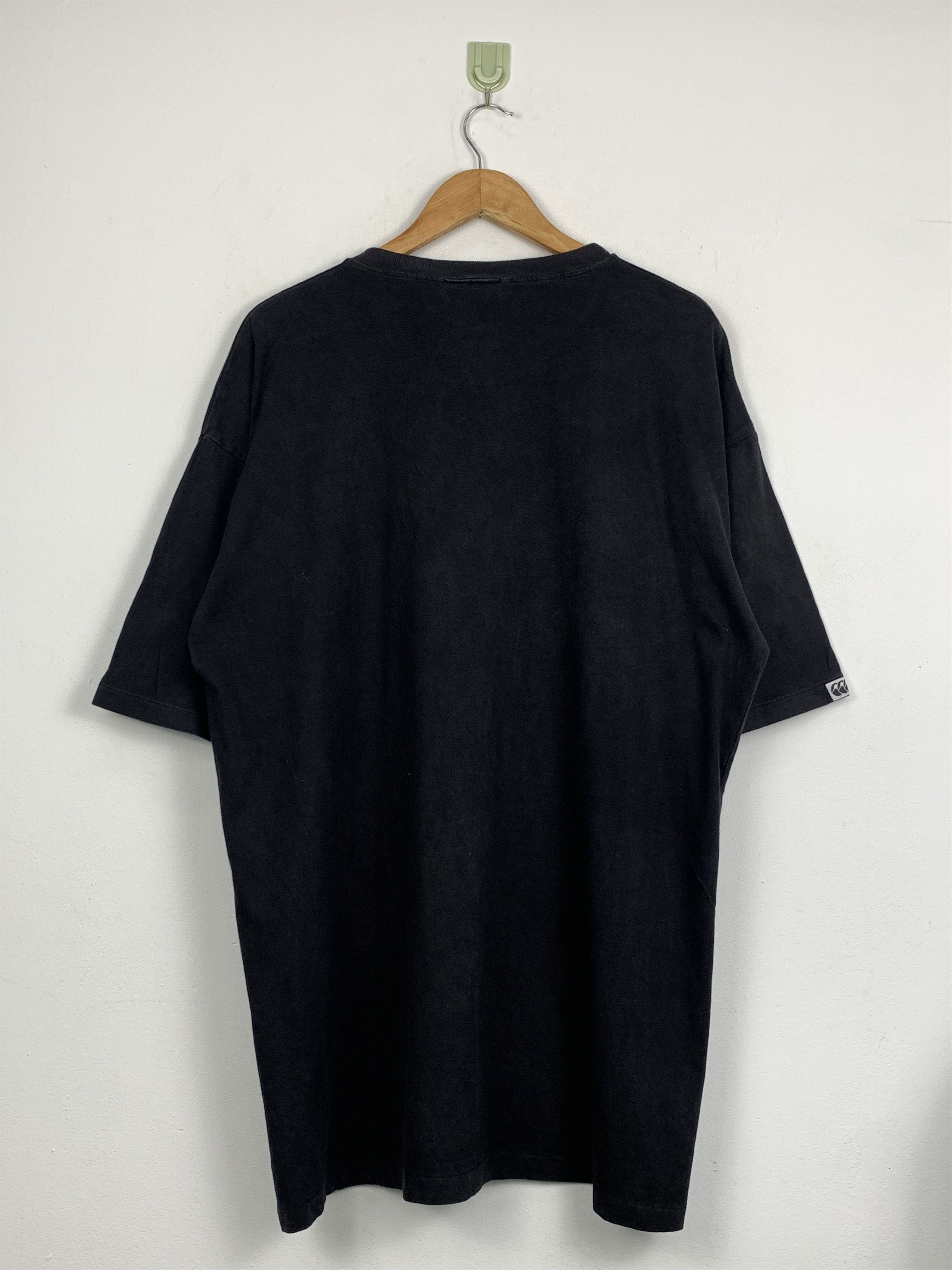 Canterbury of New Zealand Vintage Canterbury New Zealand All Black T Shirt TA0298 Size US XL / EU 56 / 4 - 3 Thumbnail