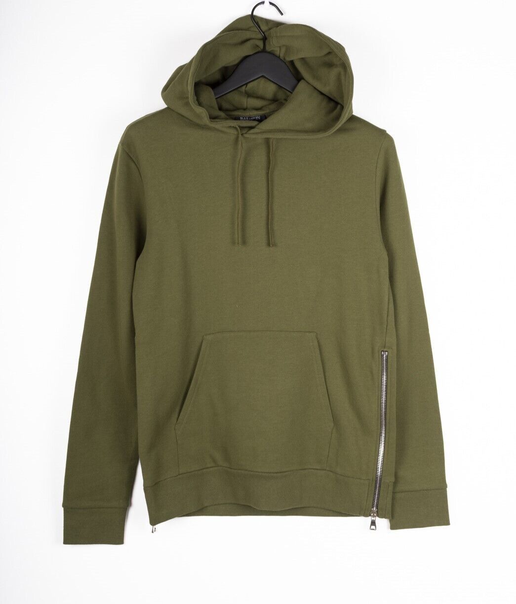 Balmain Original Balmain Men Hooded Jumper Size M B033 Size US M / EU 48-50 / 2 - 1 Thumbnail