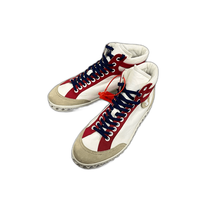Chanel Chanel High Top Casual Sneakers -2505 Size US 7.5 / EU 40-41 - 1 Thumbnail
