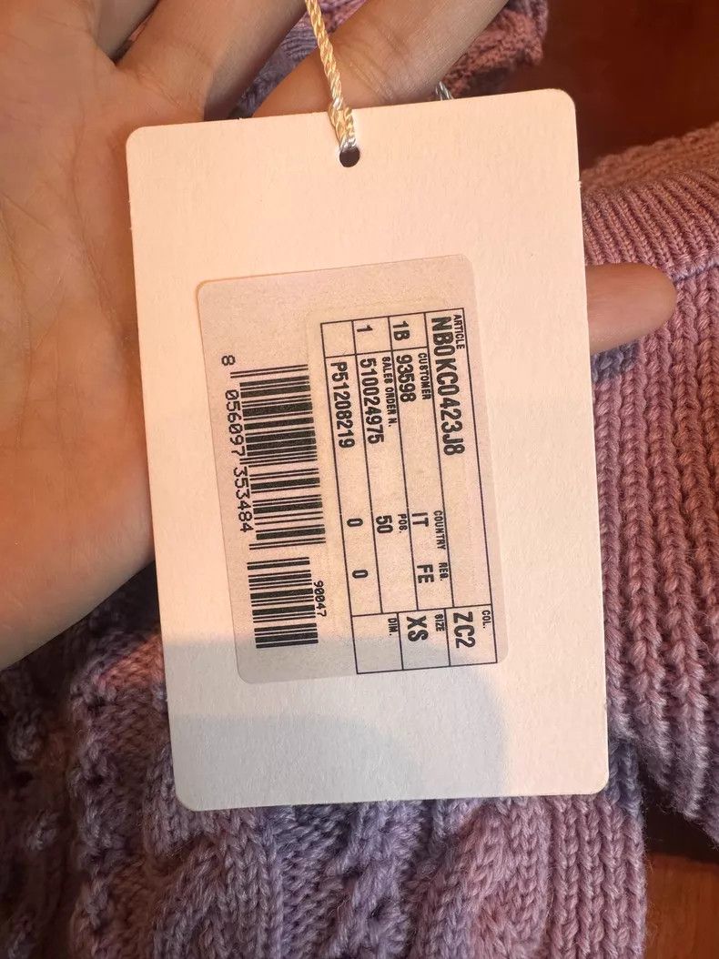 Valentino Valentino One-shoulder puff sleeve knit sweater Size XS / US 0-2 / IT 36-38 - 6 Thumbnail