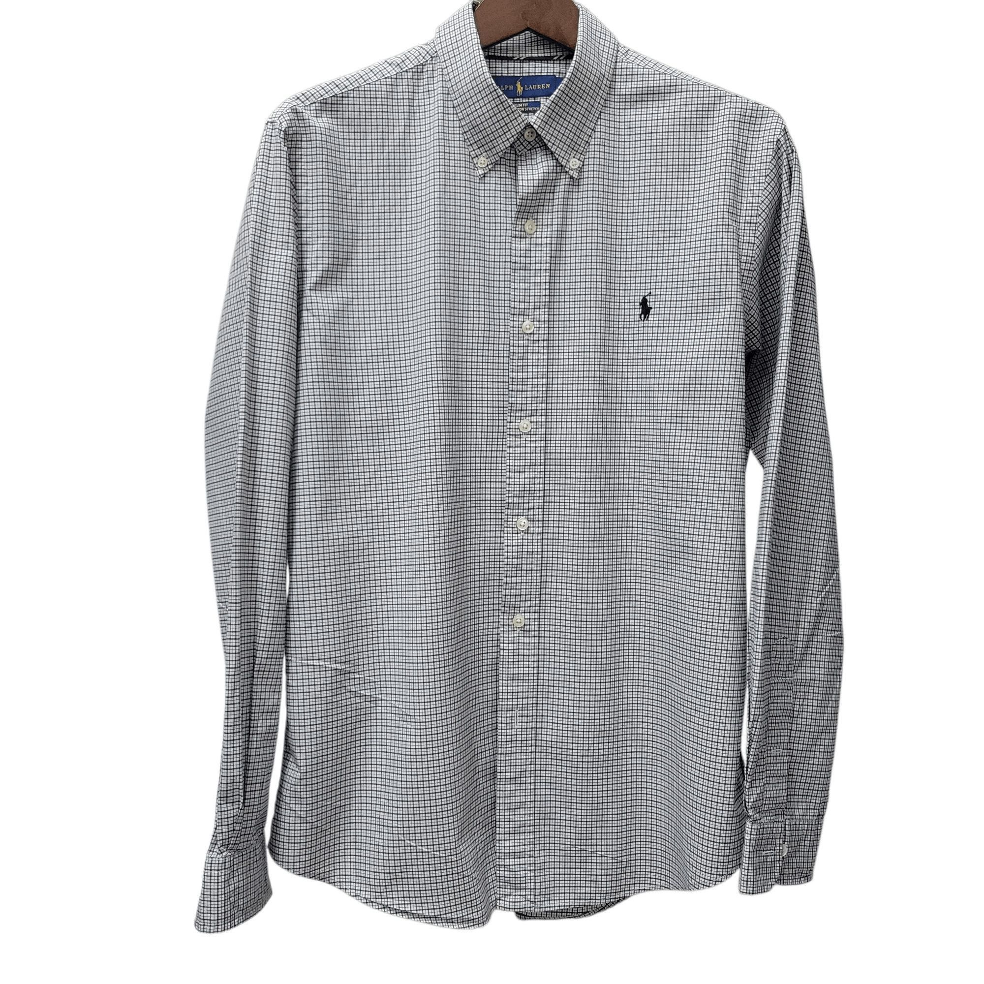 Ralph Lauren Ralph Lauren Slim-Fit 100% Cotton Stretch Plaid Shirt Large Size US L / EU 52-54 / 3 - 3 Thumbnail