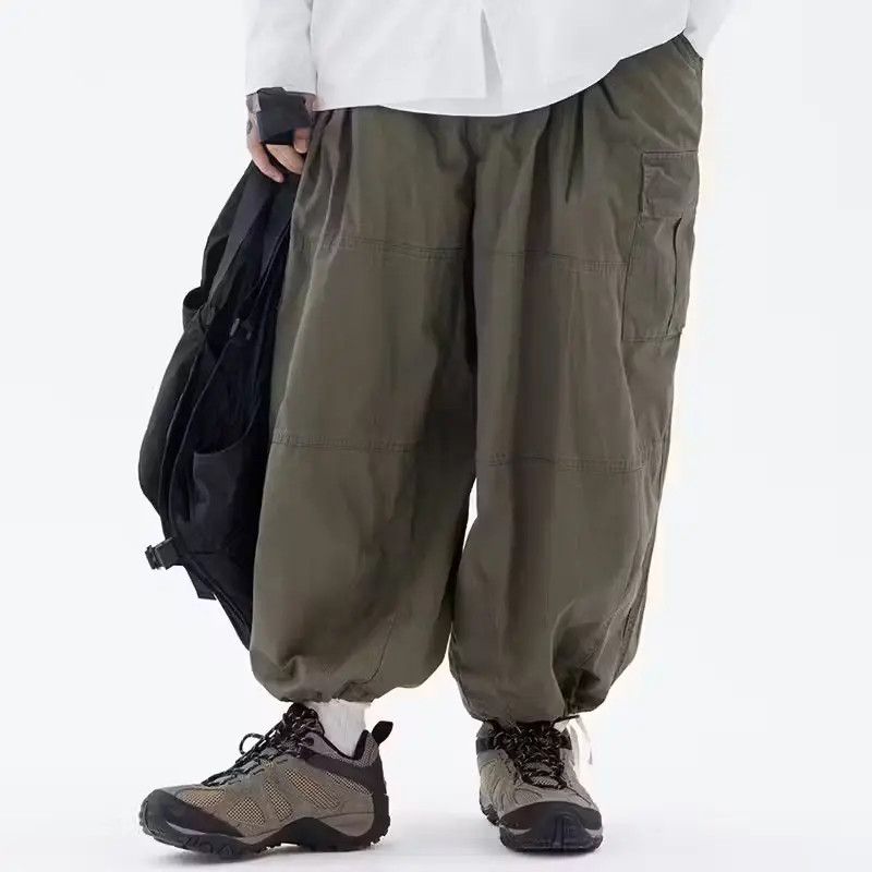 image of Vintage Multi Pocket Cargo Pants in Green, Men's (Size 32)
