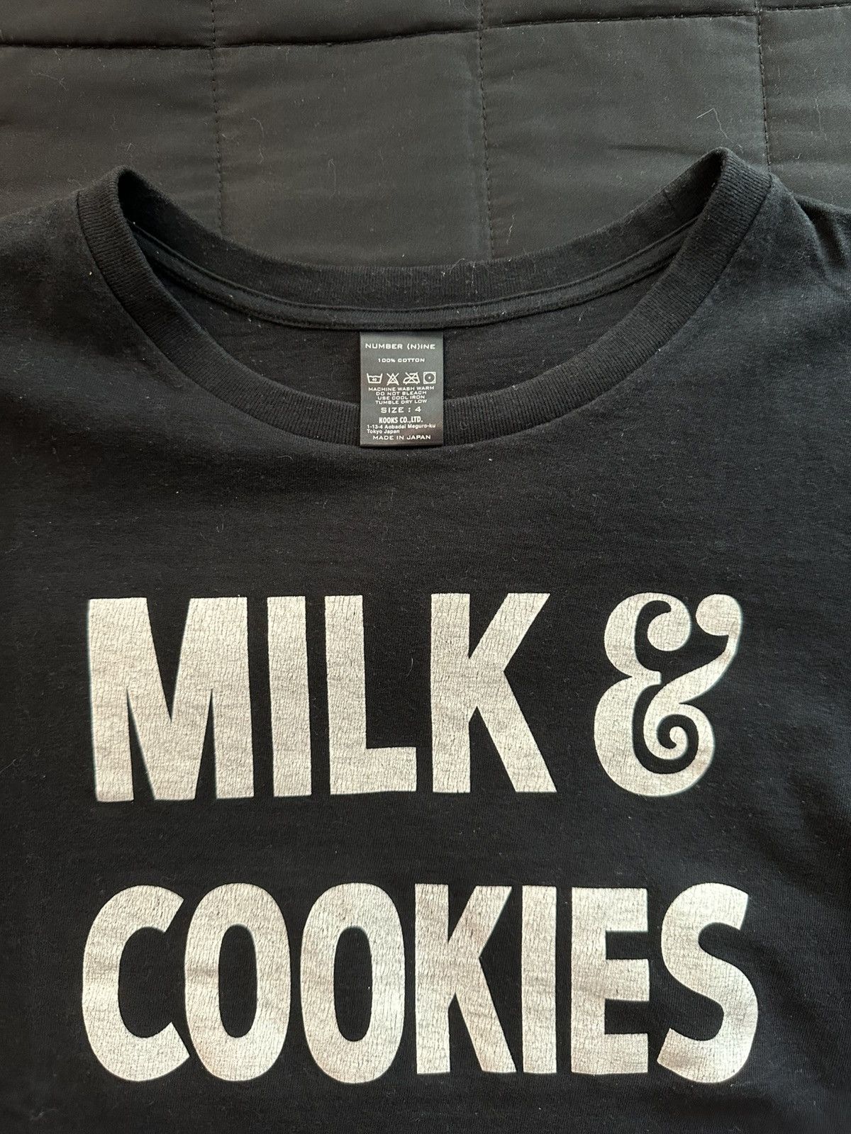 Number (N)ine Number (N)ine Milk & cookies t-shirt Size US L / EU 52-54 / 3 - 2 Thumbnail