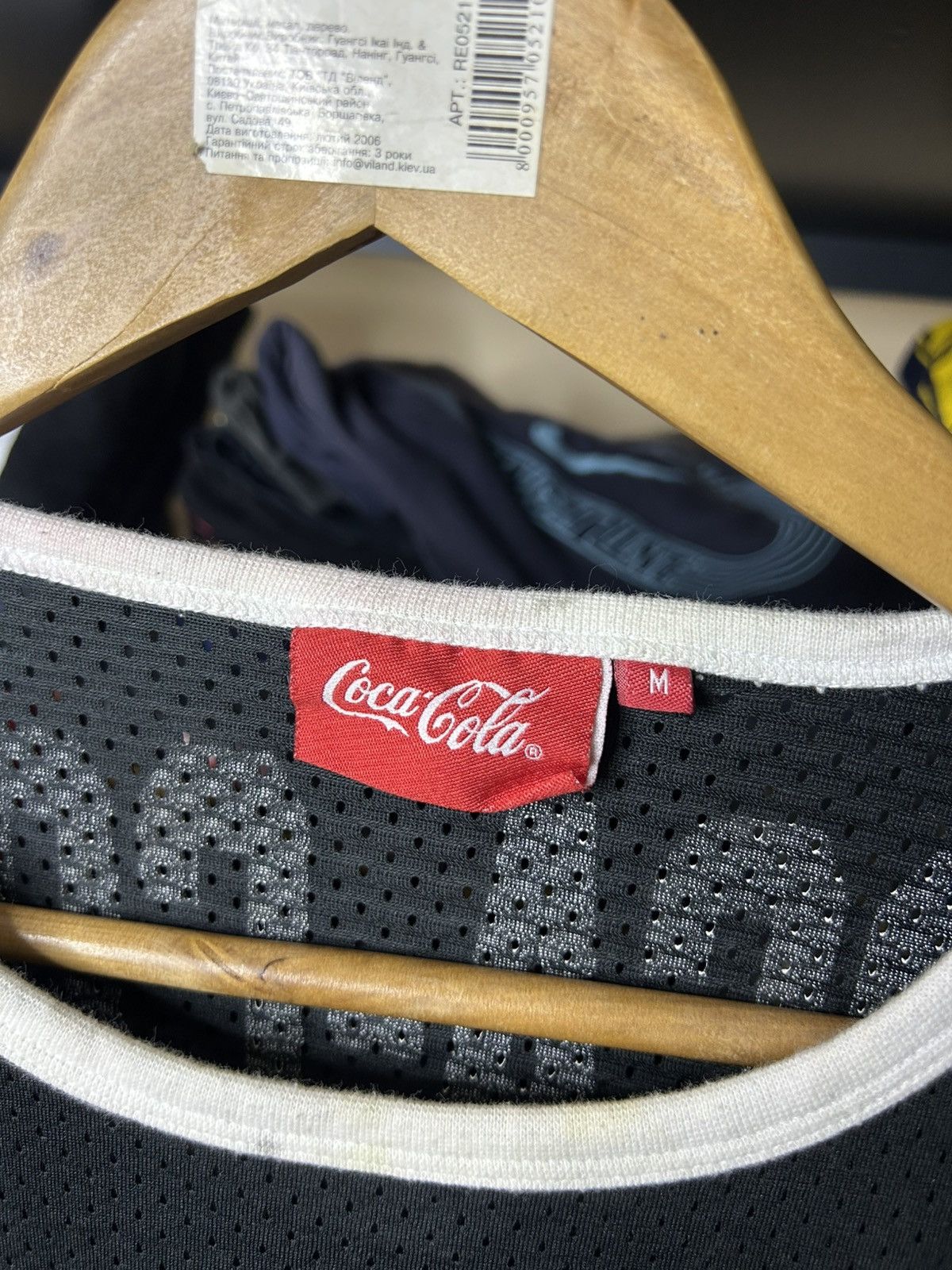 Coca Cola Vintage Coca-Cola Mesh Jersey #86 Football Style Tee M Size US M / EU 48-50 / 2 - 2 Thumbnail