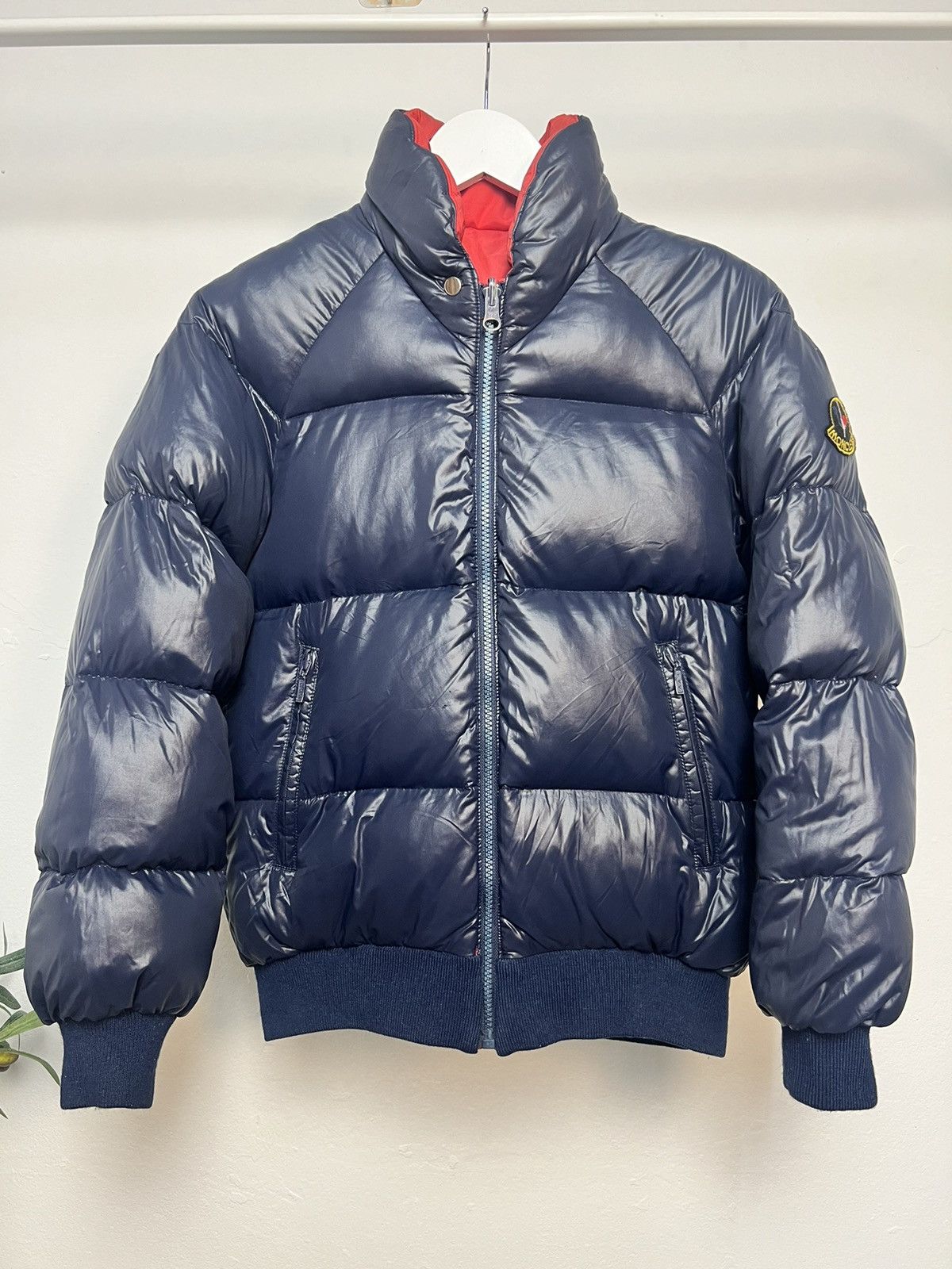 Moncler Vintage Moncler Puffer Reversible Down Jacket Size US S / EU 44-46 / 1 - 2 Thumbnail