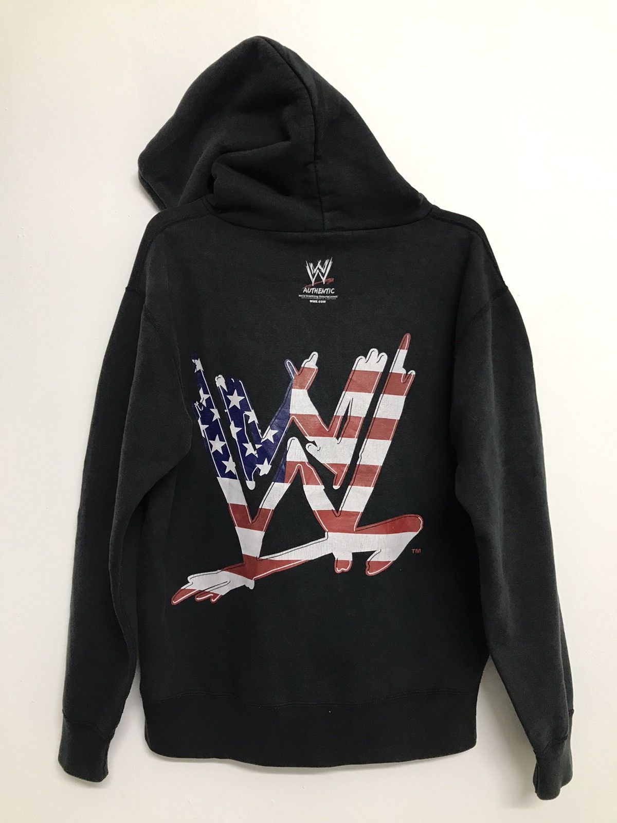 Vintage × WWE × WWF Vintage WWE Shoot Logo Hoodie Size US L / EU 52-54 / 3 - 1 Thumbnail