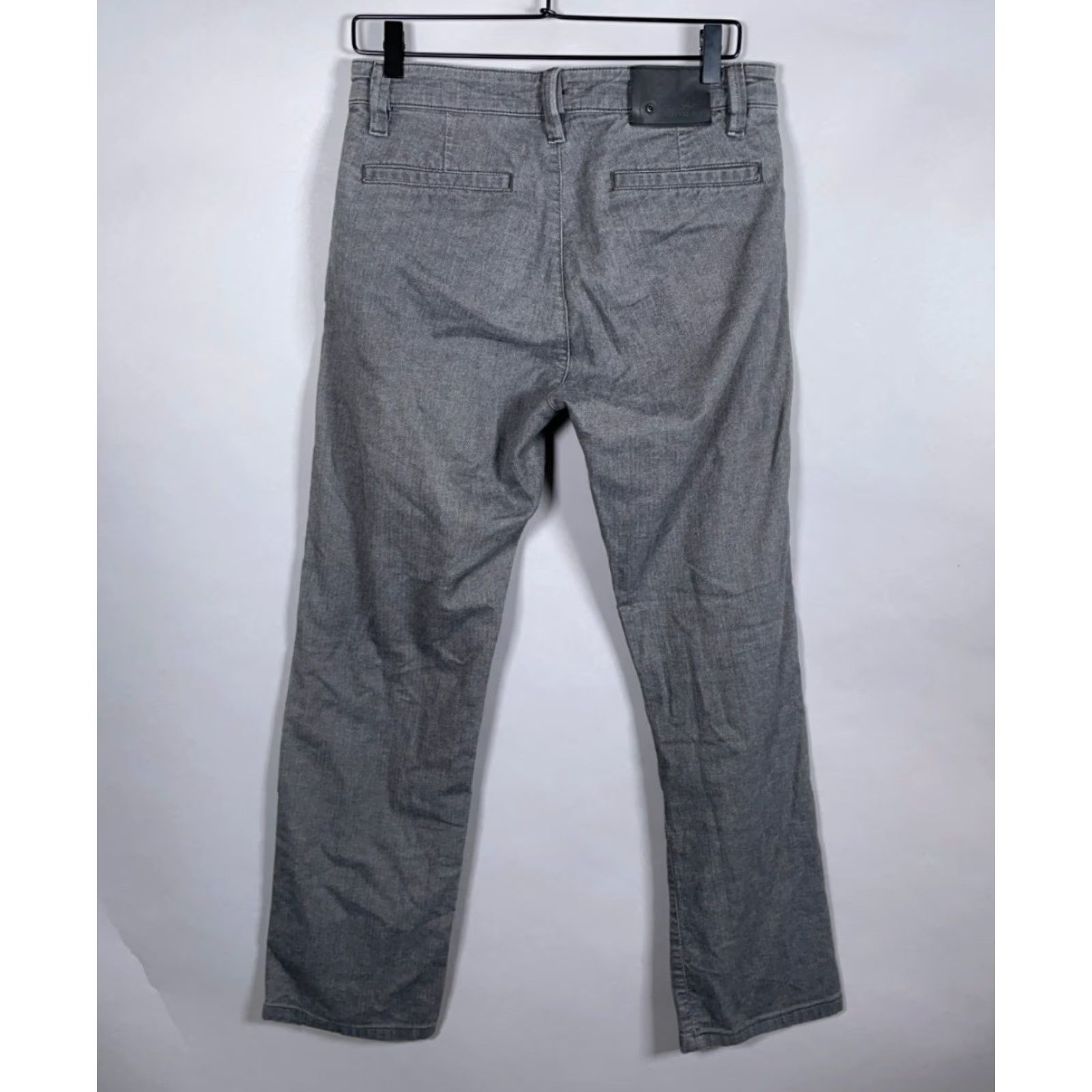 Vintage VINTAGE 34 Heritage Men's Chino Pants Slim Fit Gray Herringbone 32 x 28 Regular Size US 32 / EU 48 - 2 Thumbnail